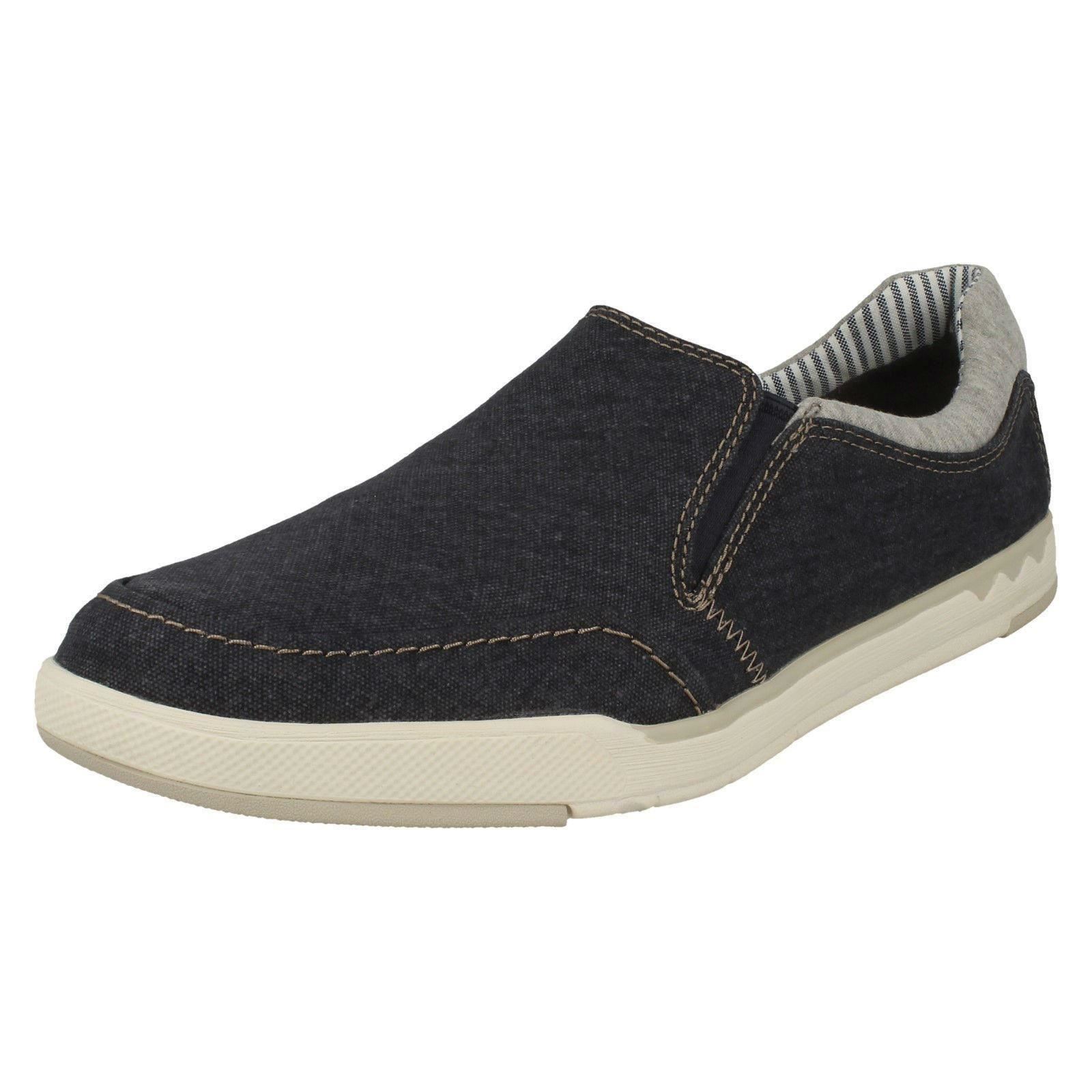 Mens Clarks Casual Slip On Shoes Step Isle Slip eBay