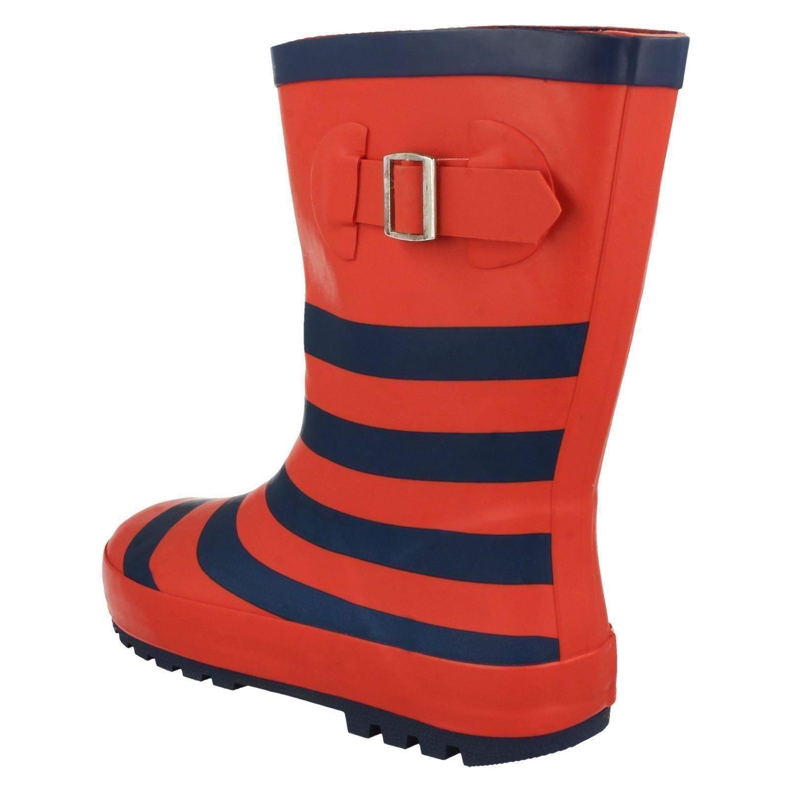 Kinder Gummistiefel Spot On Schnalle detailliert "Streifen" - Bild 13 von 19