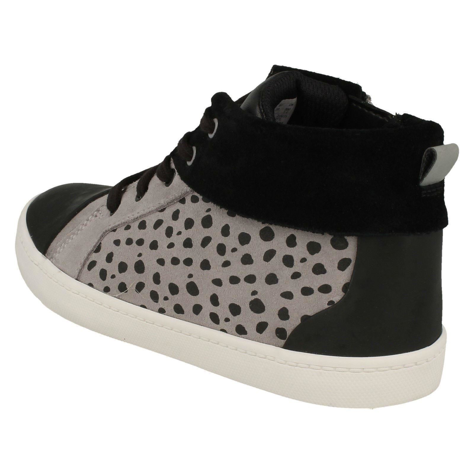 niños detalle Clarks de botines para Hi Clarks de Vine Clarks lunares con City Grey Botines g4SwnqEzq