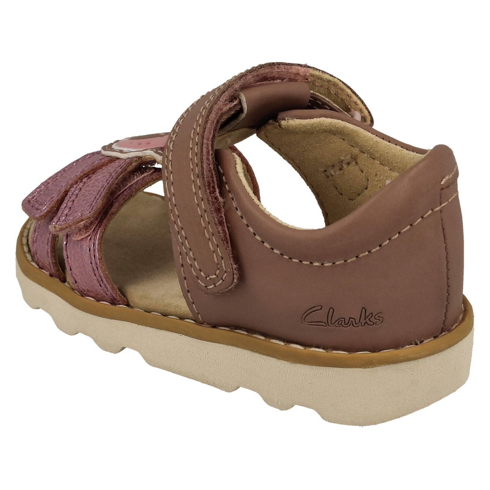 Sandalias Niñas Clarks Elegantes Esmeralda Mar-Unicornio Motivo Detallado Corona Gafas T - Imagen 4 de 10