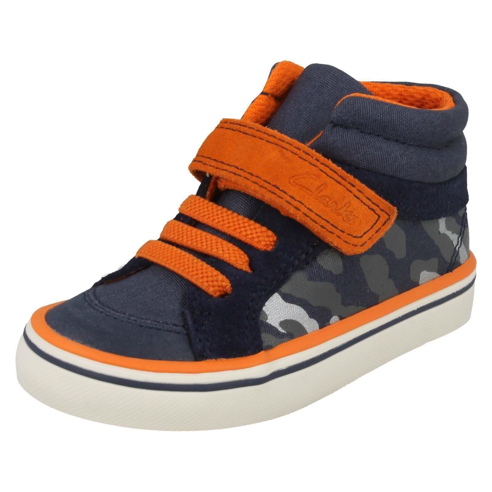 Clarks Boys Hi-Top Trainers