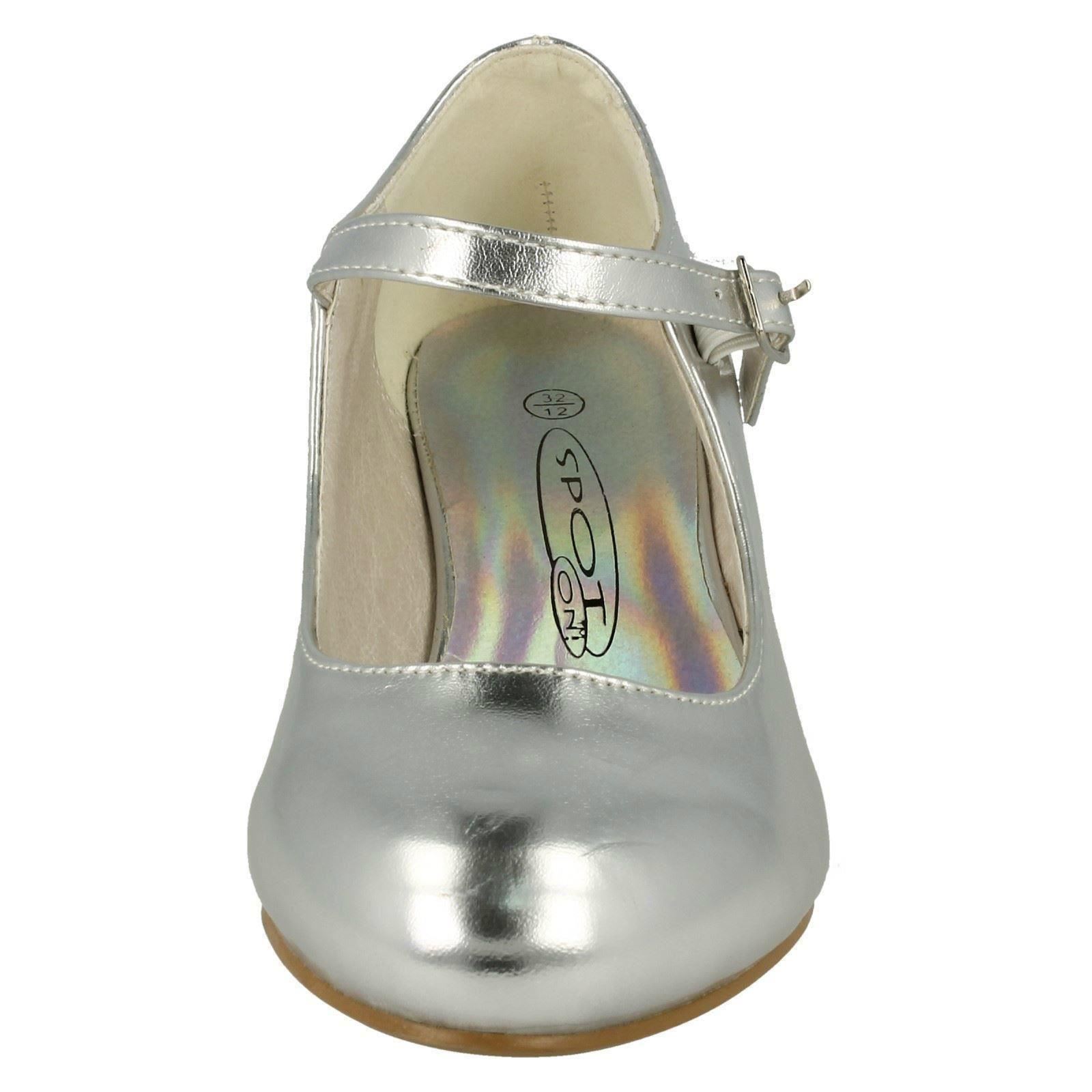 Girls Spot On Formal Mary Jane Style Party Shoes - Picture 18 of 28
