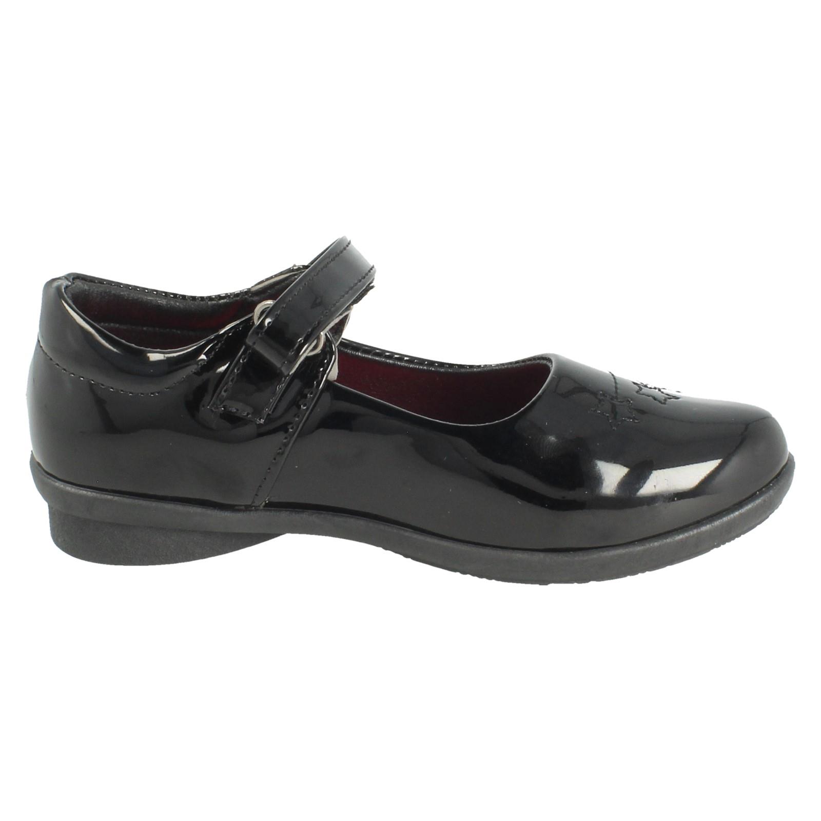 Girls Spot On Mary Jane School Shoes H2R674 - Picture 7 of 10