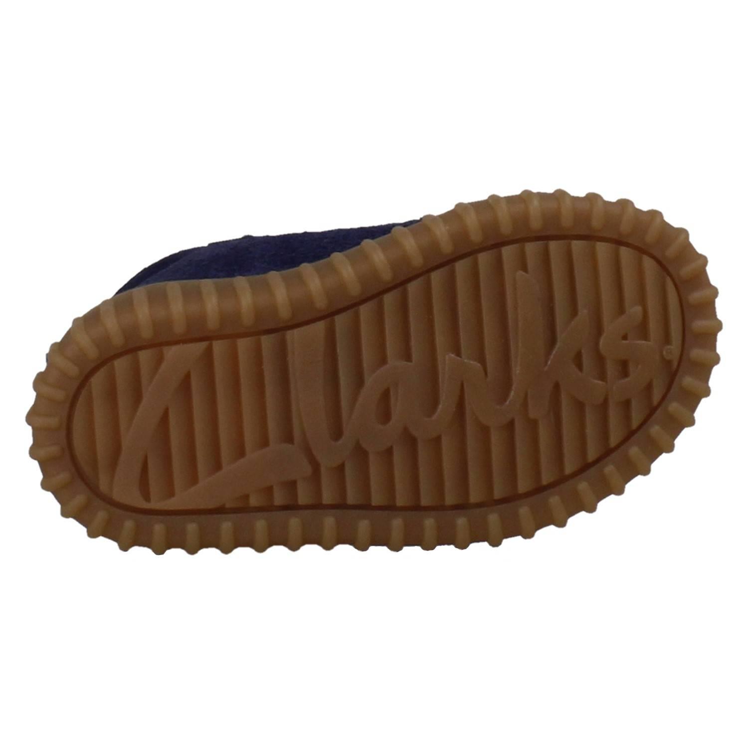 Jungen Clarks Elastische Spitze Kuschelig Bär Face Leather Stiefeletten Cove Art - Picture 10 of 10