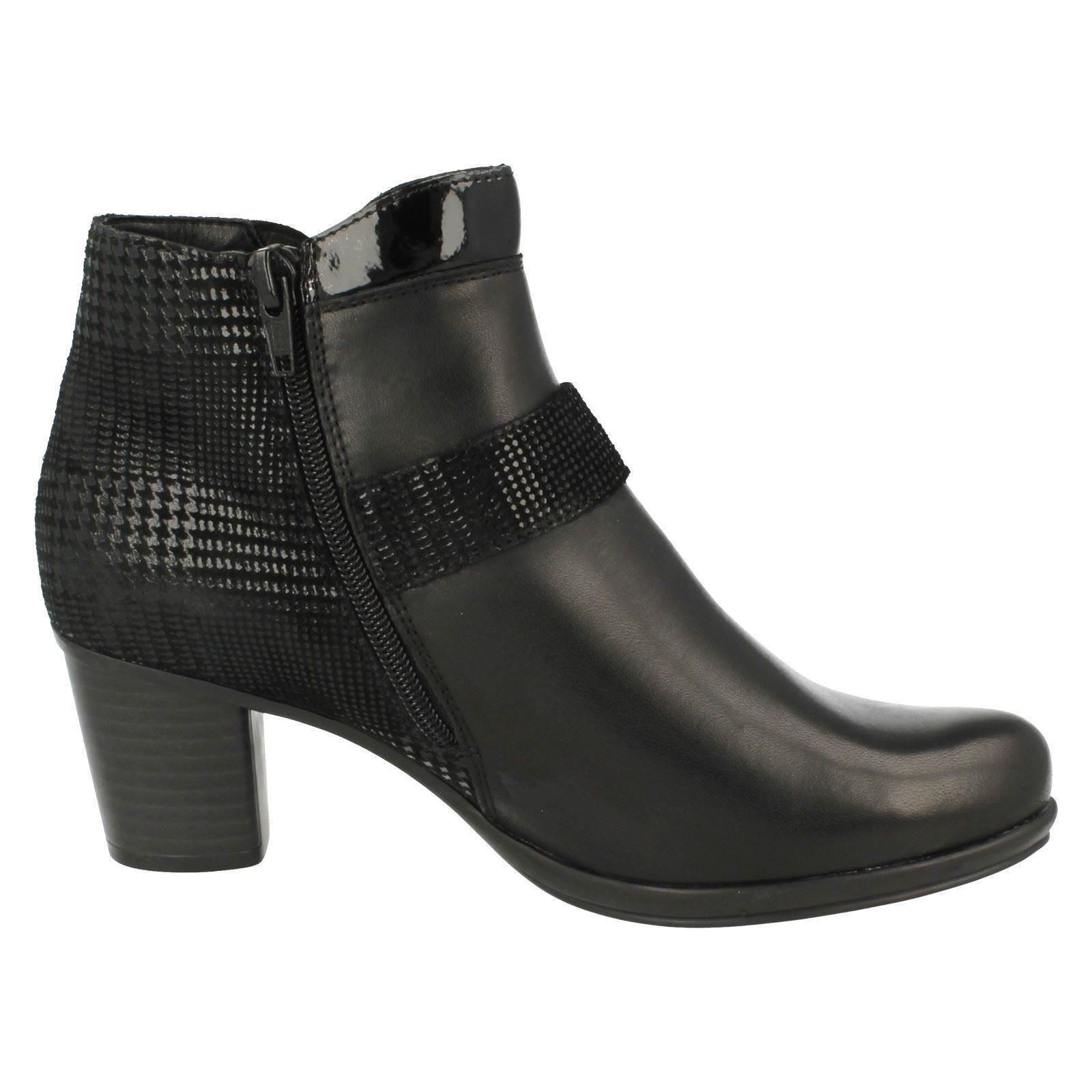 Puntera rojoondeada rojoondeada rojoondeada Damas REMONTE botas al Tobillo Informales Tacón alto Cremallera de Cuero R1571 f83a38 Puntera rojoondeada rojoondeada rojoondeada Damas REMONTE botas al Tobillo Informales Tacón alto Cremallera de Cuero R1571 f83a38