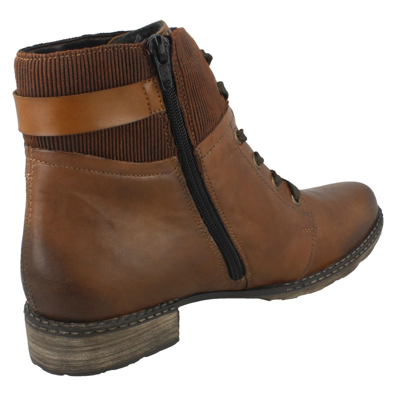 'd4379' Brown Remonte Ladies Ankle Boots nWPxAv