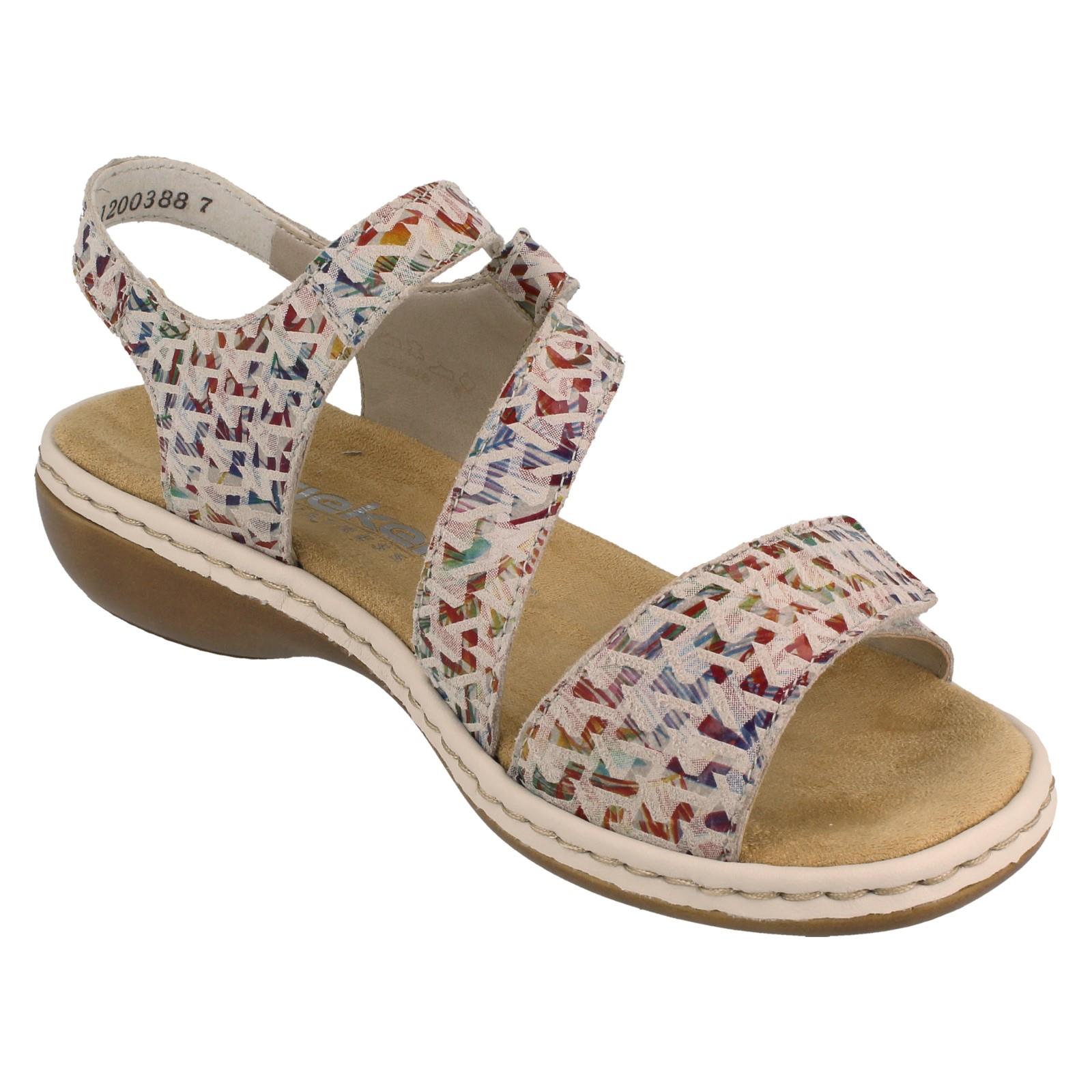 Sandalias De Mujer Rieker Elegantes Con Tiras - 659C7 - Imagen 53 de 64