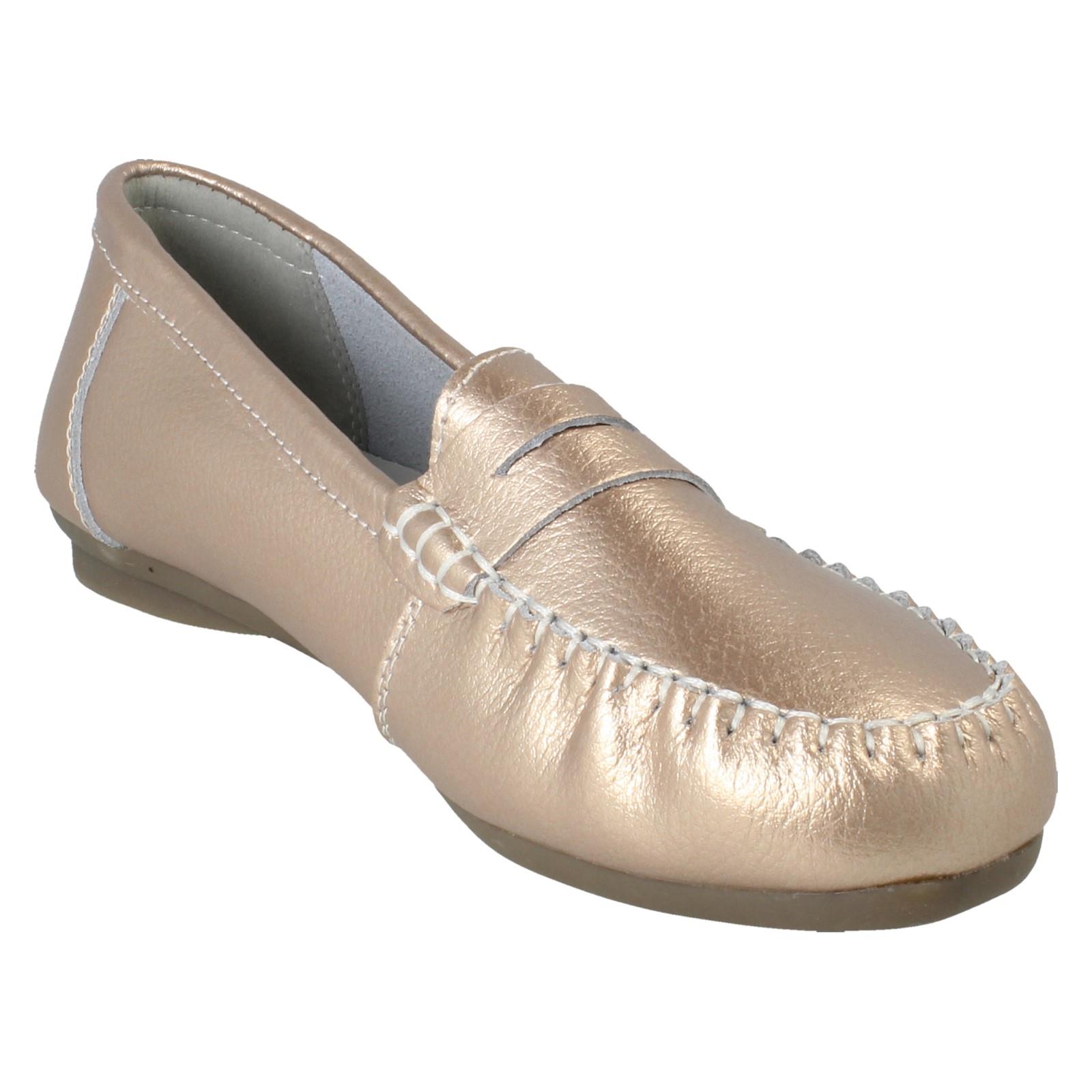 Ladies Down To Earth Leather Shoes F8R0445 - Picture 44 of 64