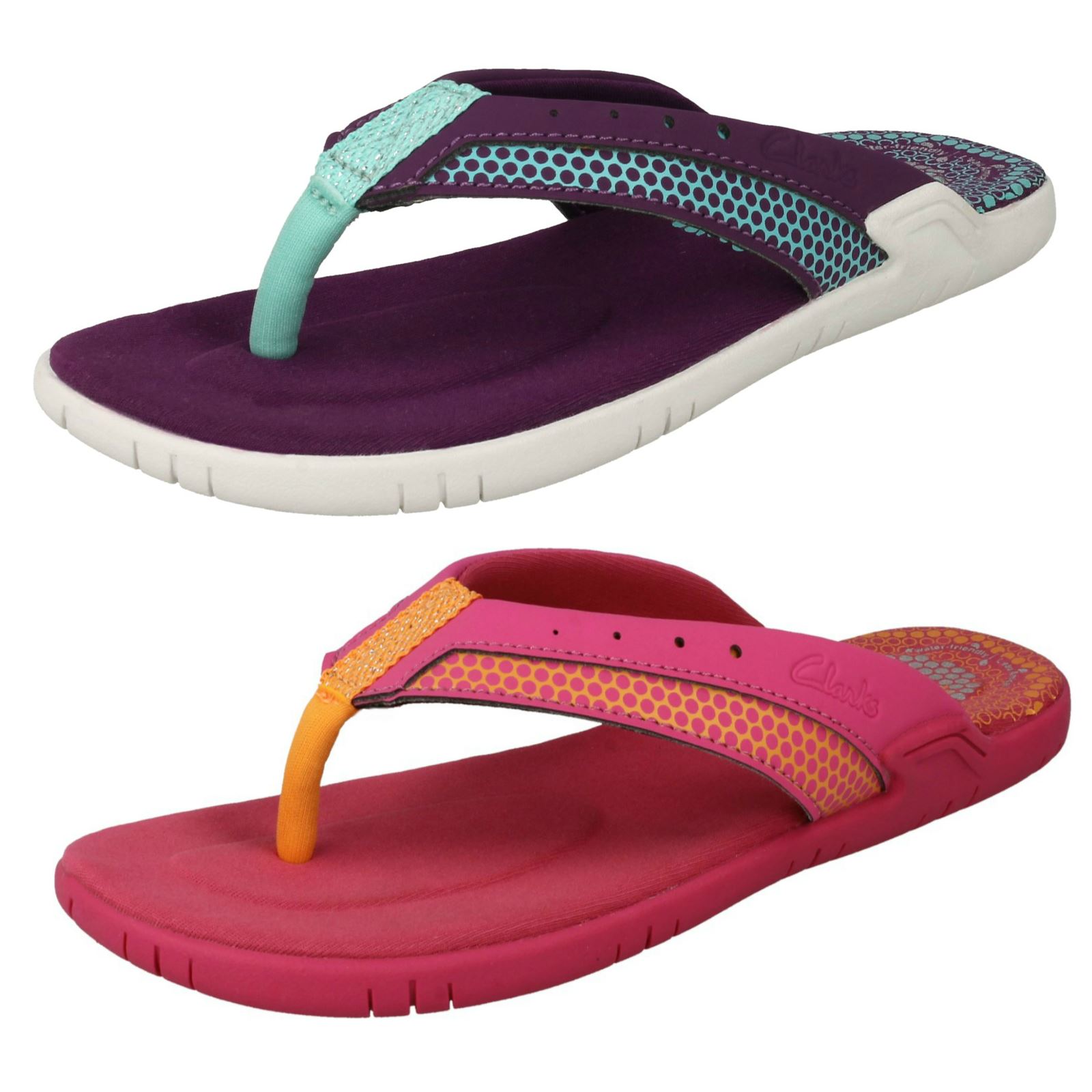 clarks flip flops 2017