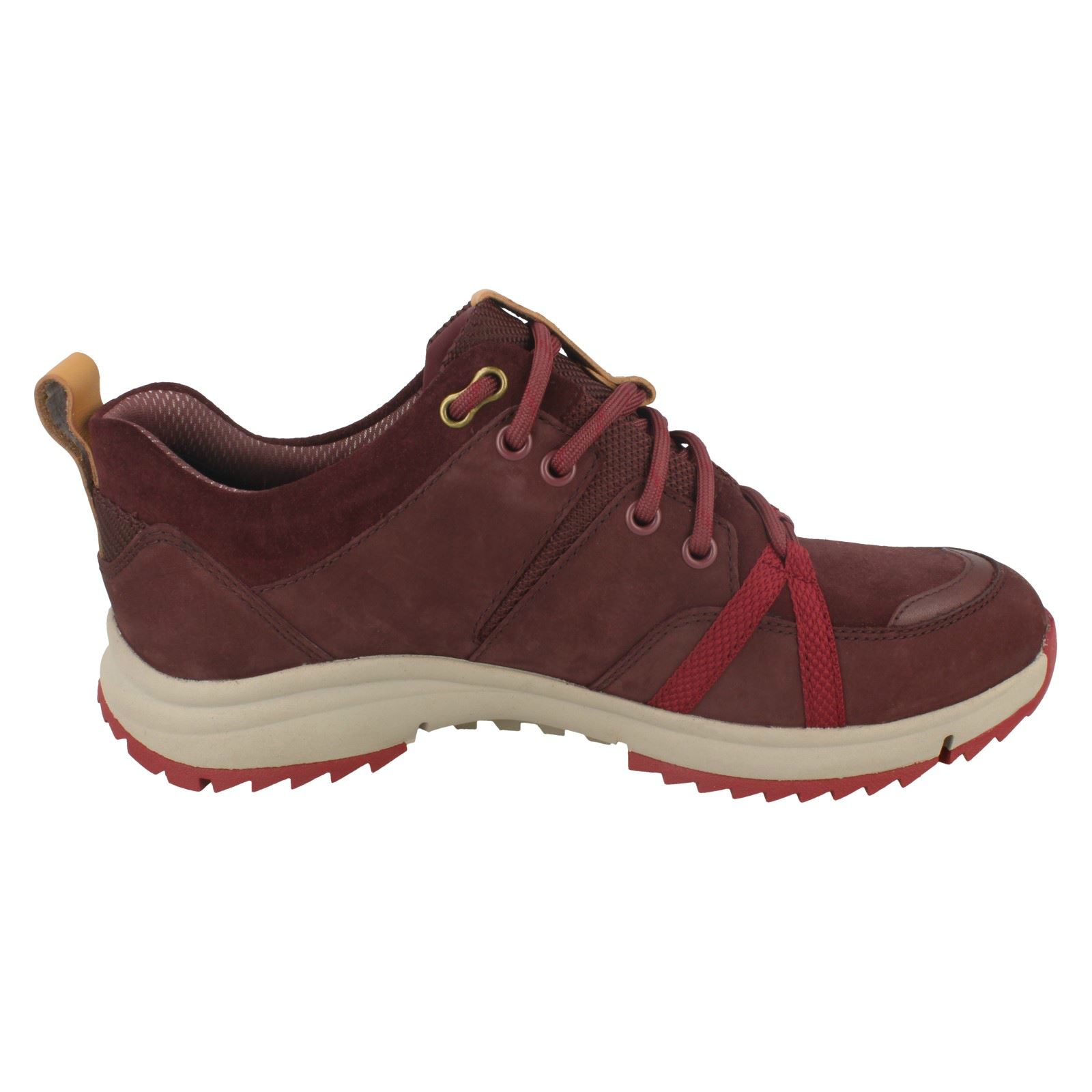Ladies Clarks Trainer Style Lace Up Fastening Leather Chaussures Chaussures Chaussures - 'Tri Trek Gtx' 48cbc4 Ladies Clarks Trainer Style Lace Up Fastening Leather Chaussures Chaussures Chaussures - 'Tri Trek Gtx' 48cbc4