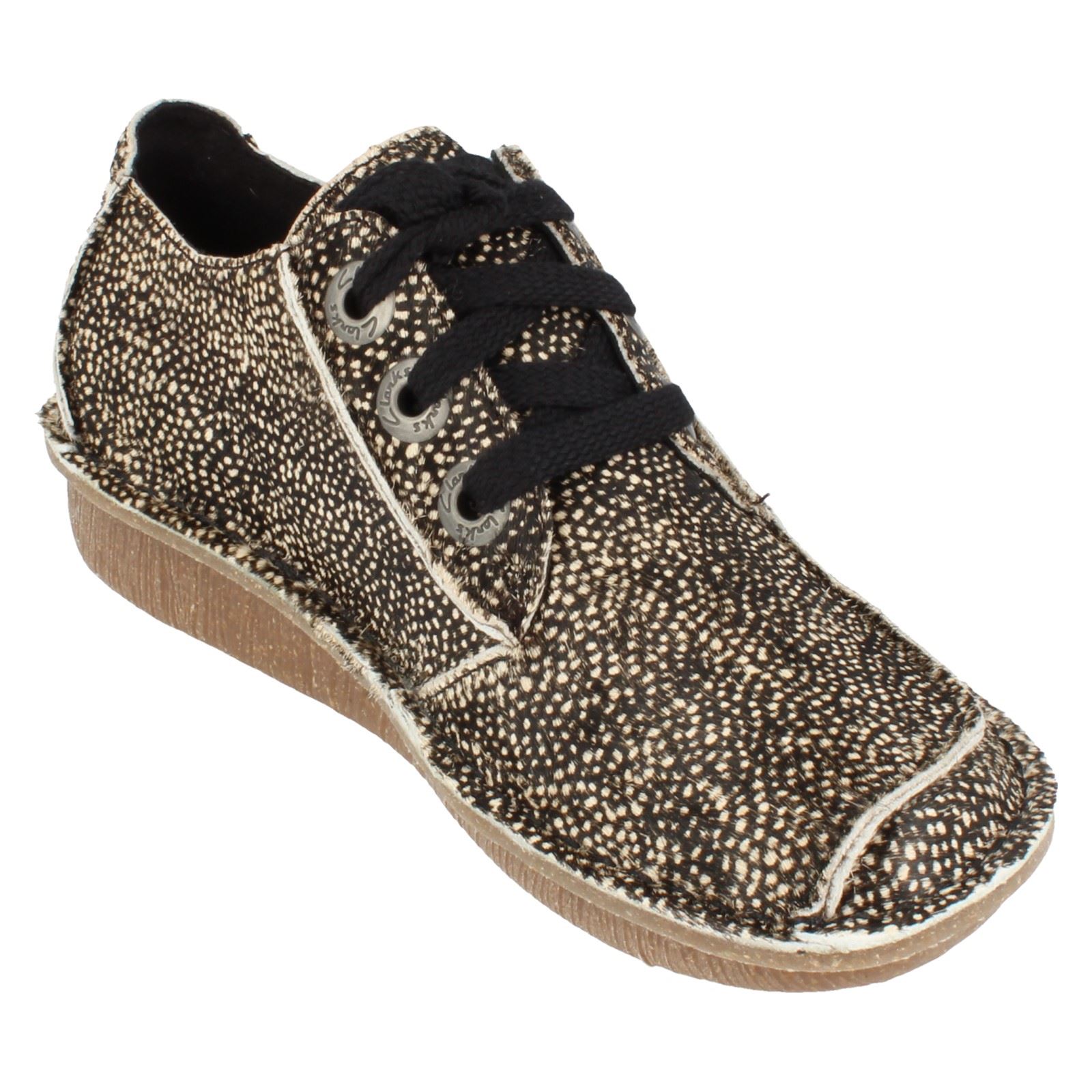 Scarpe Casual In Pelle Clarks Da Donna Lace Up Funny Dream - Picture 22 of 145