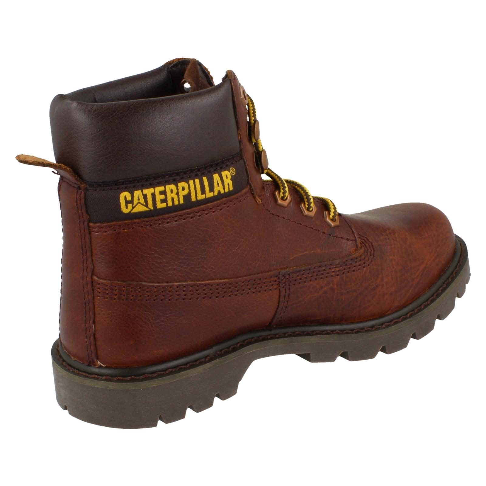 Unisex Caterpillar Leather Lace Up Boots Good Tread: Colorado 2.0 P110962 - Picture 6 of 10
