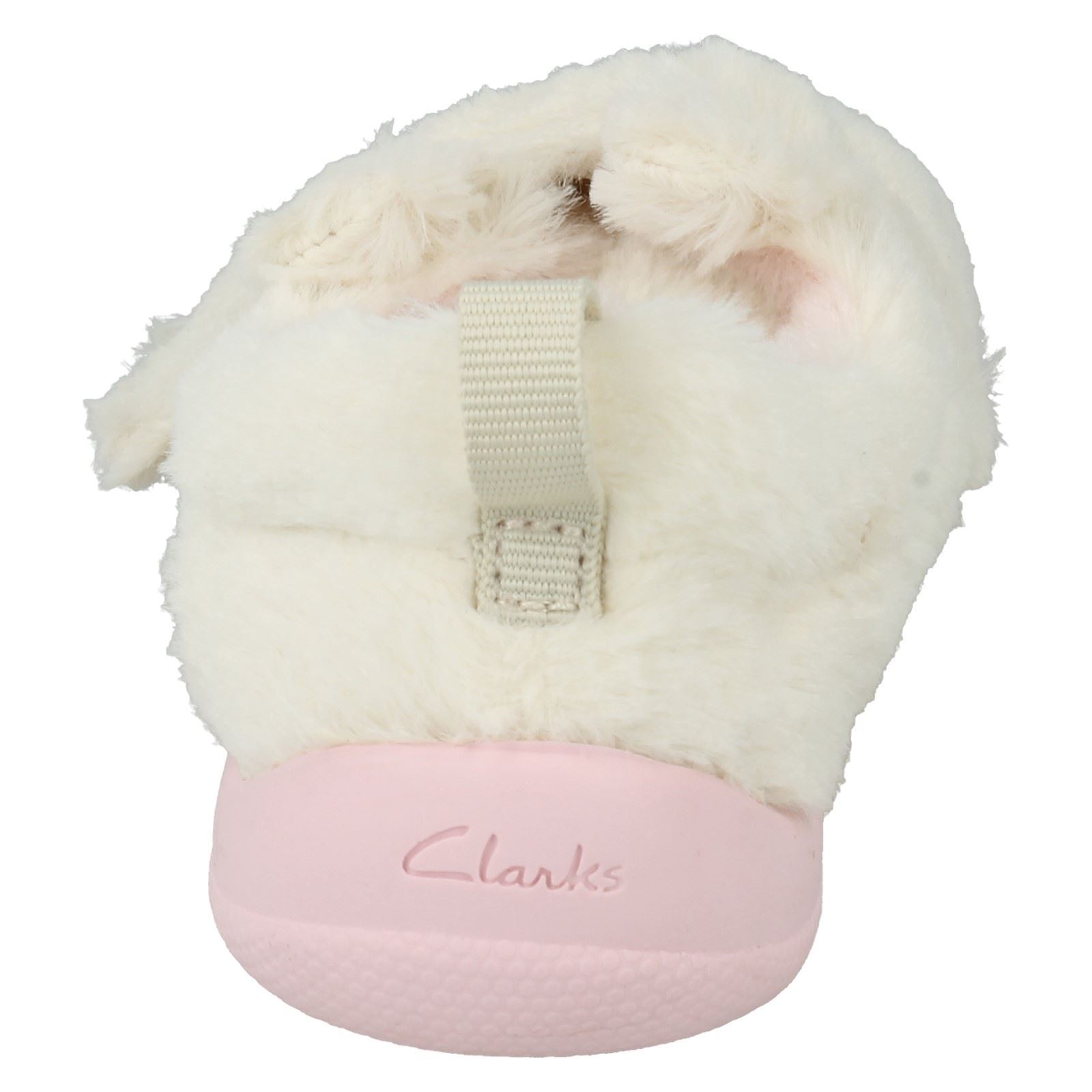 Girls Clarks Slippers Cuba Bear