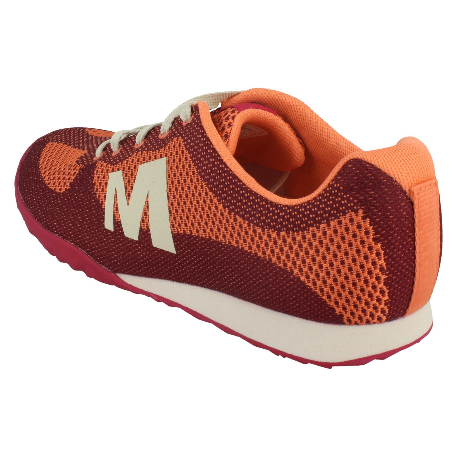 Merrell Ladies Lace Up Trainers - Civet - Picture 4 of 28