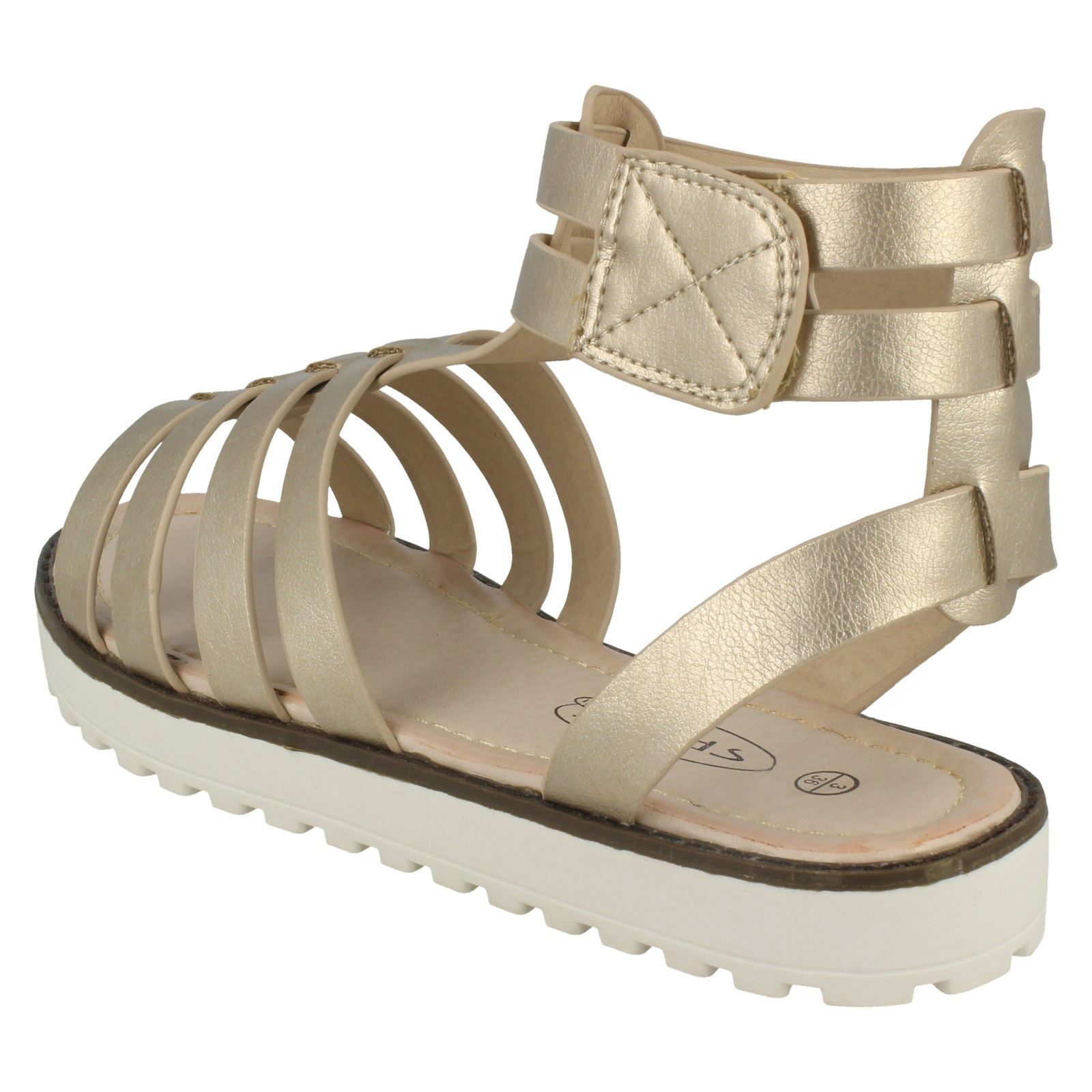 Details about Spot On Girls Casual Sandals Details about Spot On Girls Casual Sandals