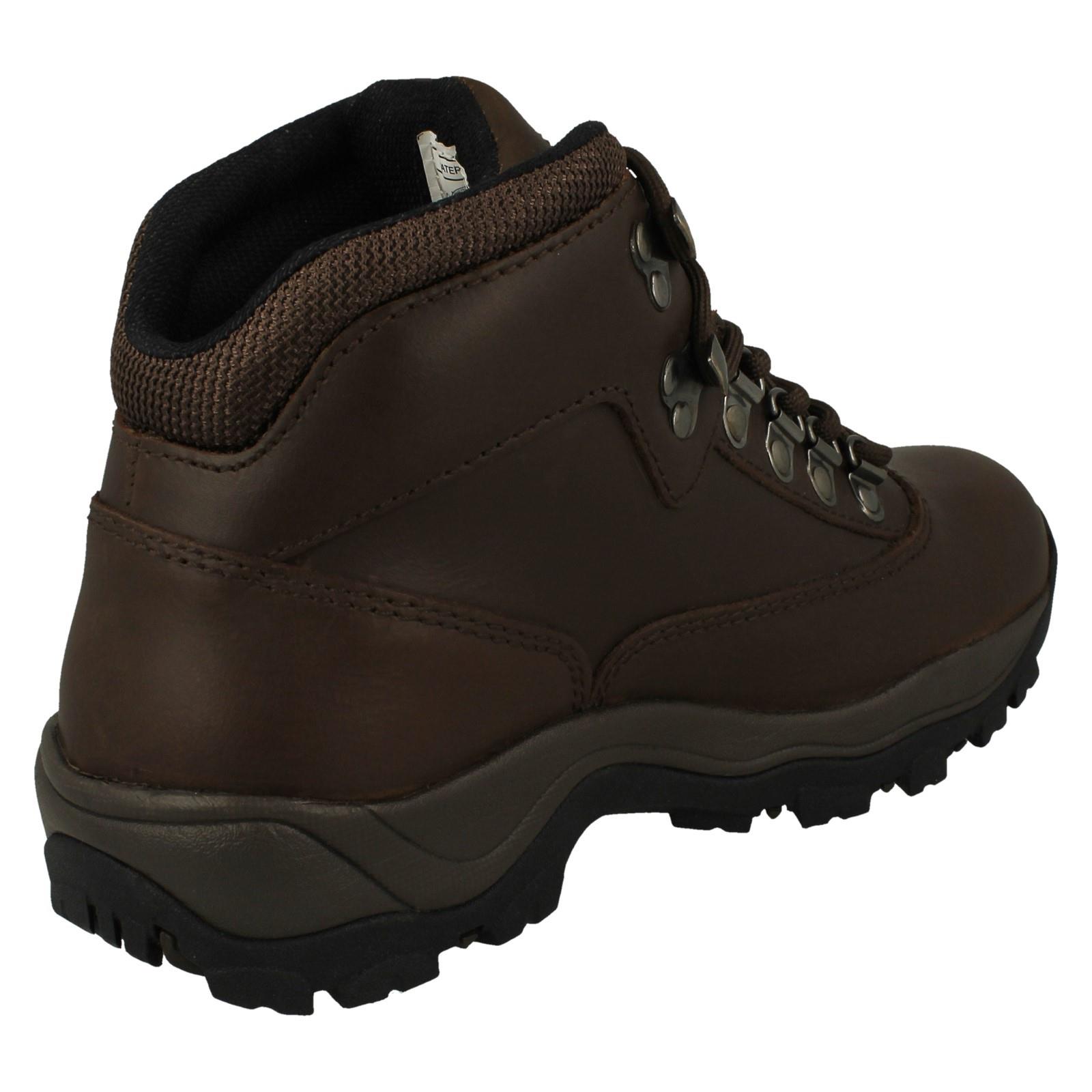 Ladies Northwest Territory Leather Hiking Walking Waterproof Ankle Boots 'Peak' - Picture 15 of 19