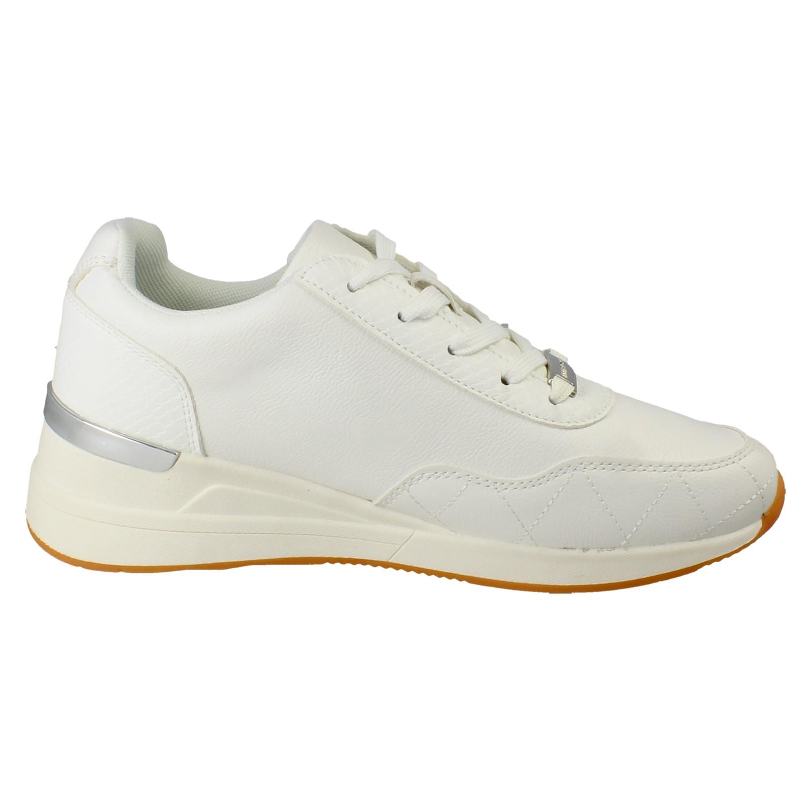 Ladies Elle Sport Lace Up & Zip Casual Wedge Sporty Look Trainers Shoes - F7R303 - Picture 7 of 10