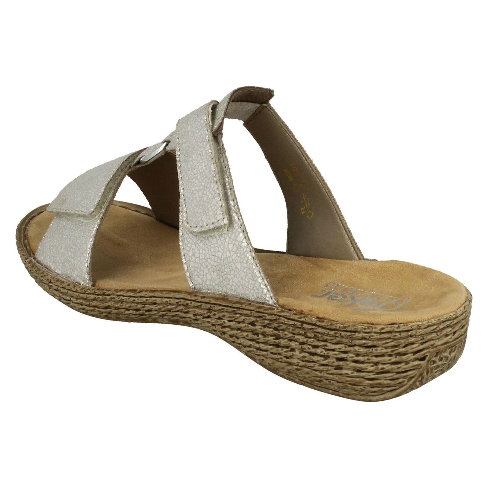 Ladies Rieker Slip On Sandals /'658P9/'