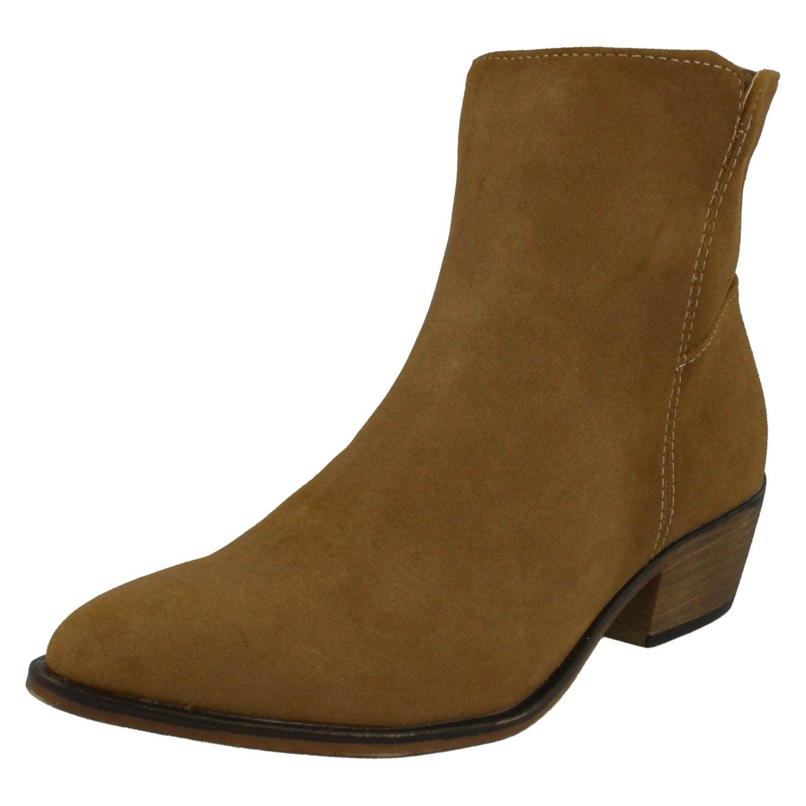 botines tipo vaquero para mujer