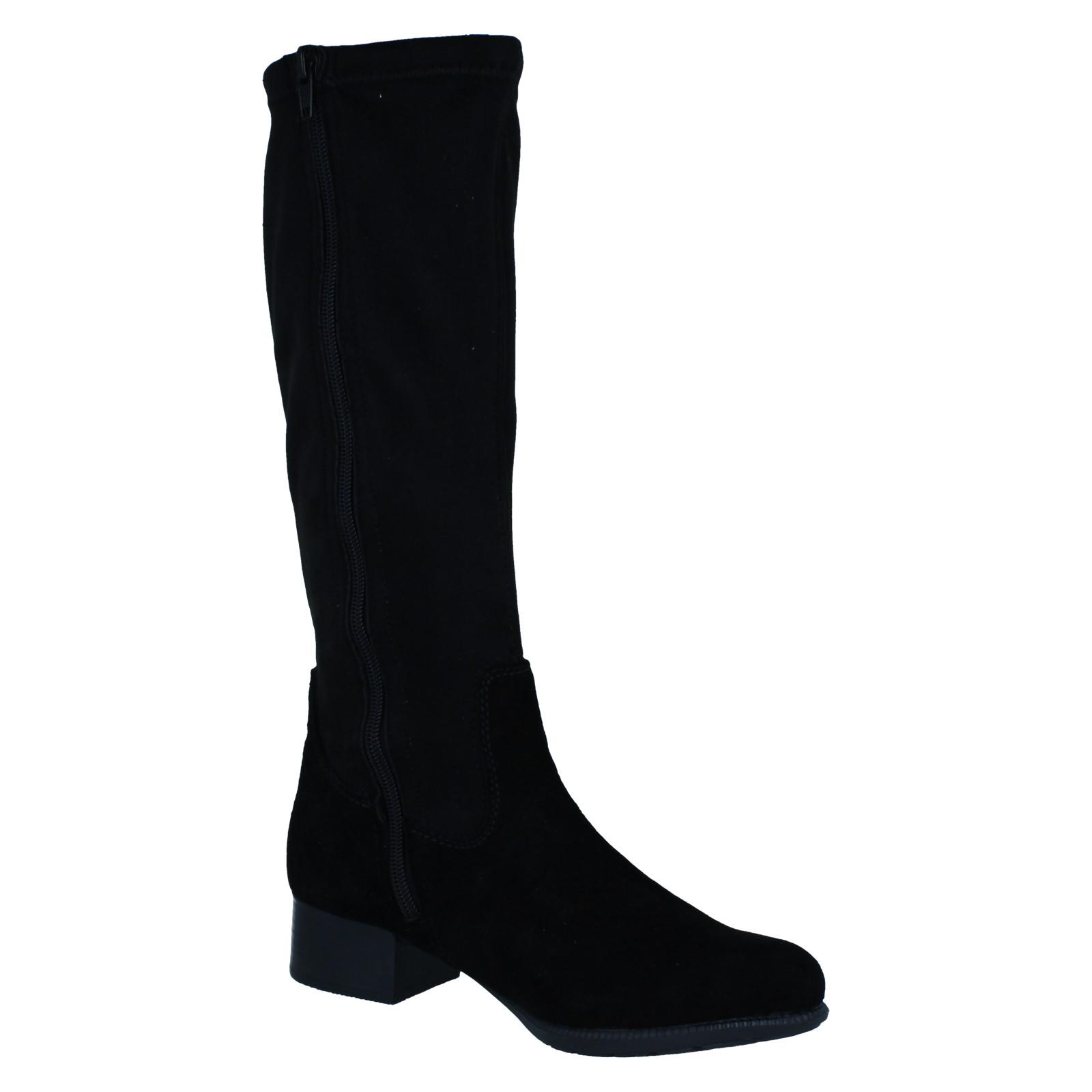 Ladies Rieker Knee High Boots With Fleece Lining '78654' - Picture 5 of 10
