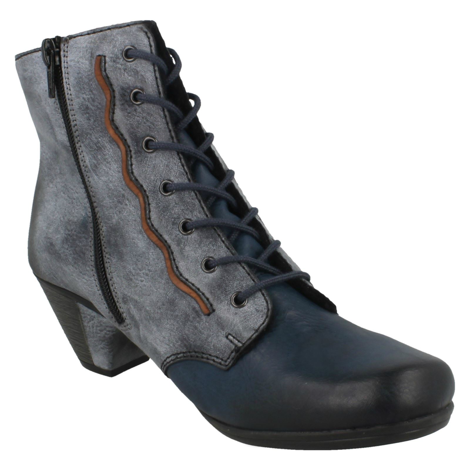 Damas Rieker Rieker Rieker botas acordonadas al Tobillo fba7a5 Damas Rieker Rieker Rieker botas acordonadas al Tobillo fba7a5