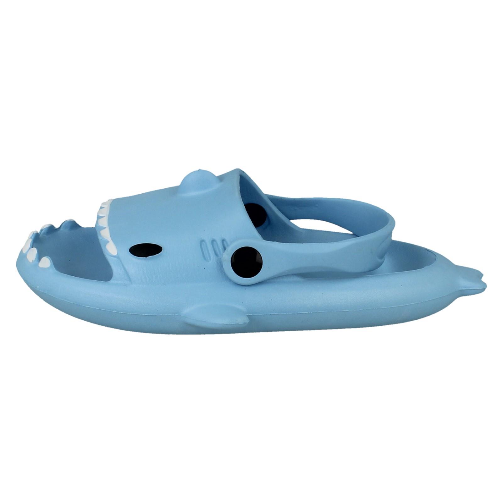 'Childrens Spot On' Cute Shark Detailed Summer Clogs - N0R076 - Picture 16 of 28