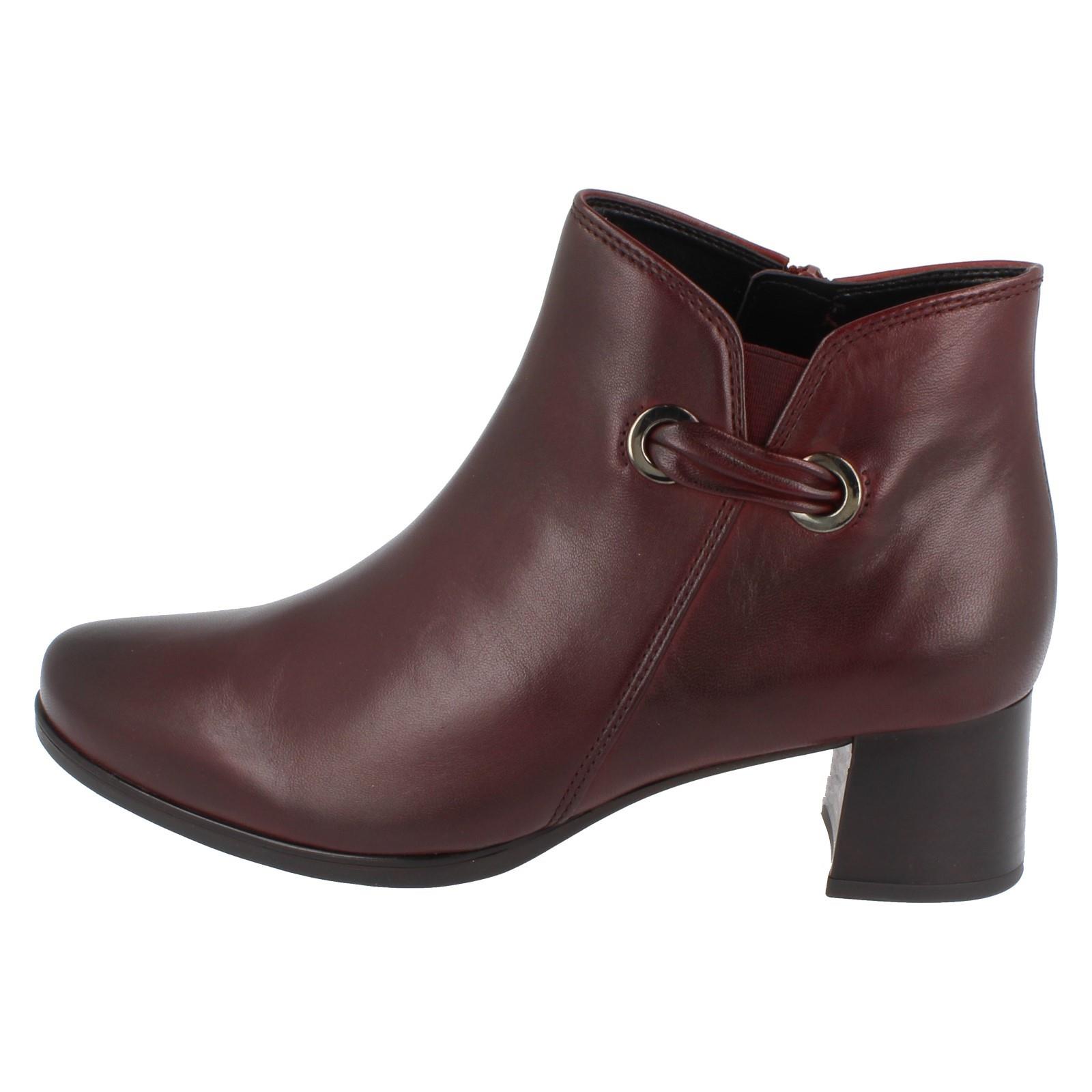 Femmes Gabor Venice Mouton Cuir Bottines Avec Environ 4.5 CM Talon : 72827 - Picture 3 of 10