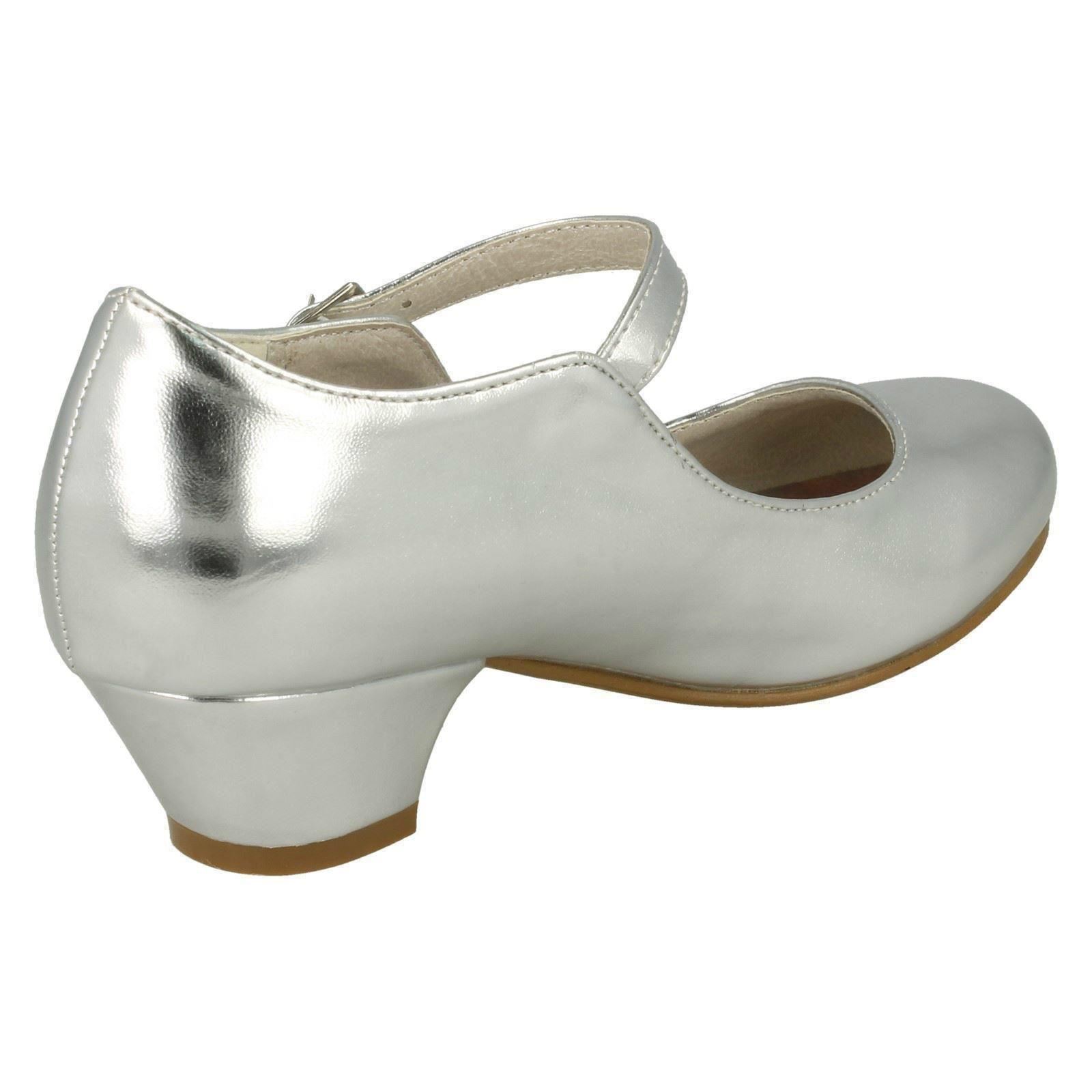 Girls Spot On Formal Mary Jane Style Party Shoes - Picture 15 of 28