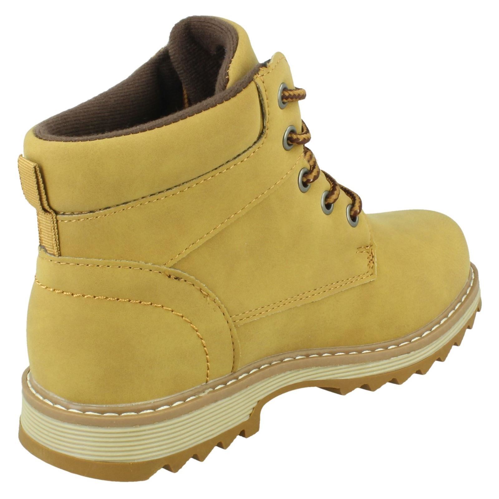 Botas al tobillo sintéticas informales con cordones para niños JCDees N2R062 - Imagen 15 de 19