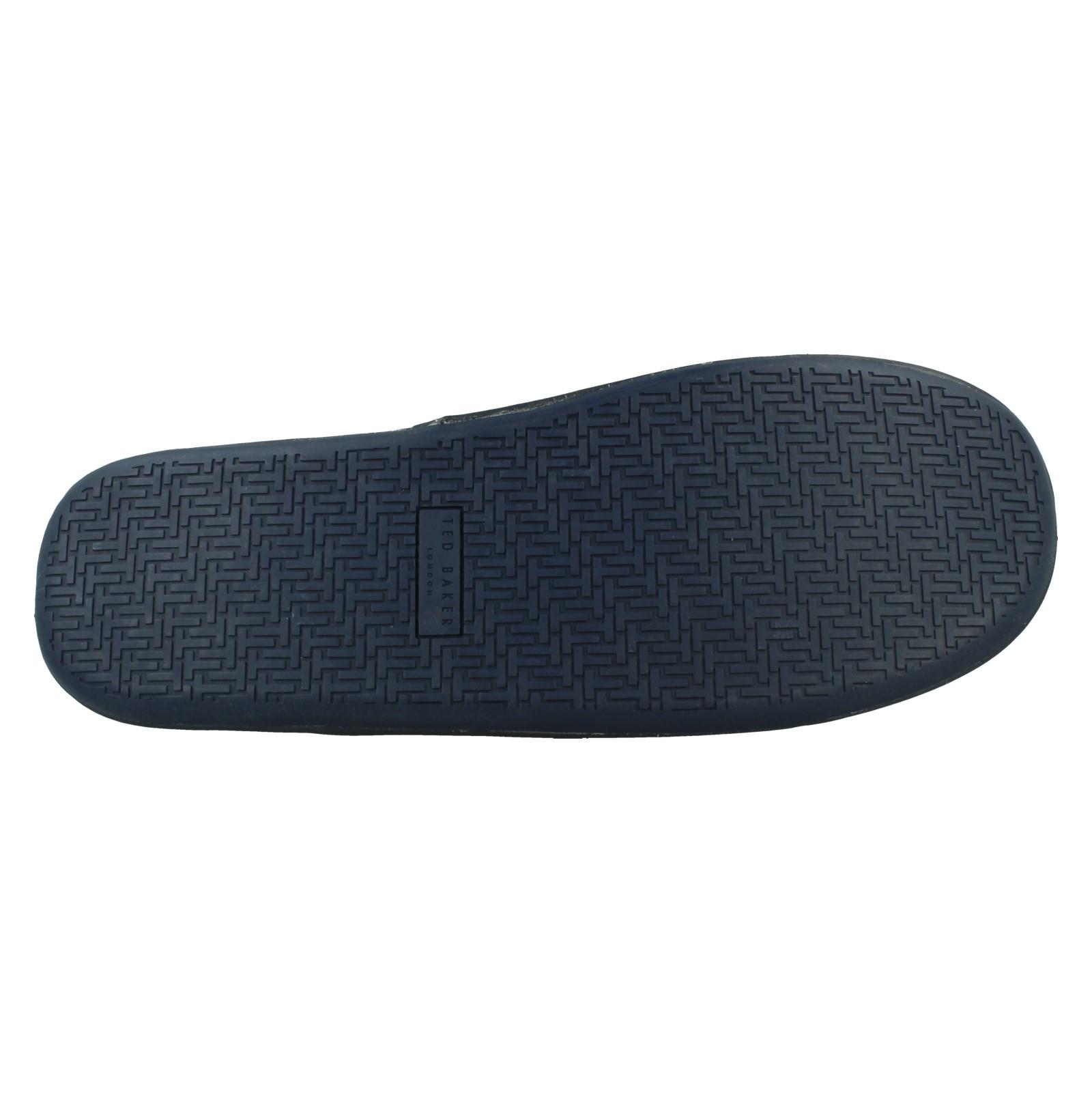 Mens Ted Baker Leather Mule Padded Slippers 'Ardin' - Picture 10 of 19