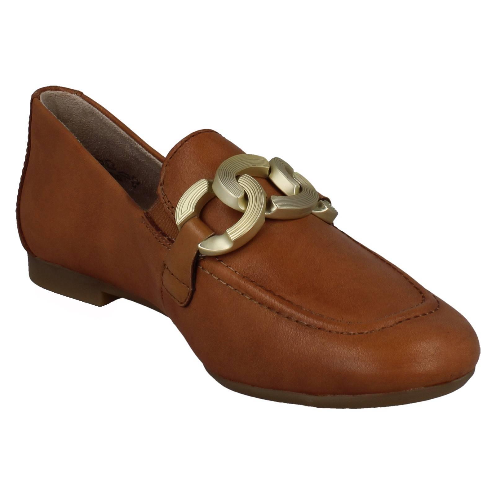 Ladies Remonte Soft Leather Loafers Removable Insoles Smart Office *D0K09* - Picture 17 of 19