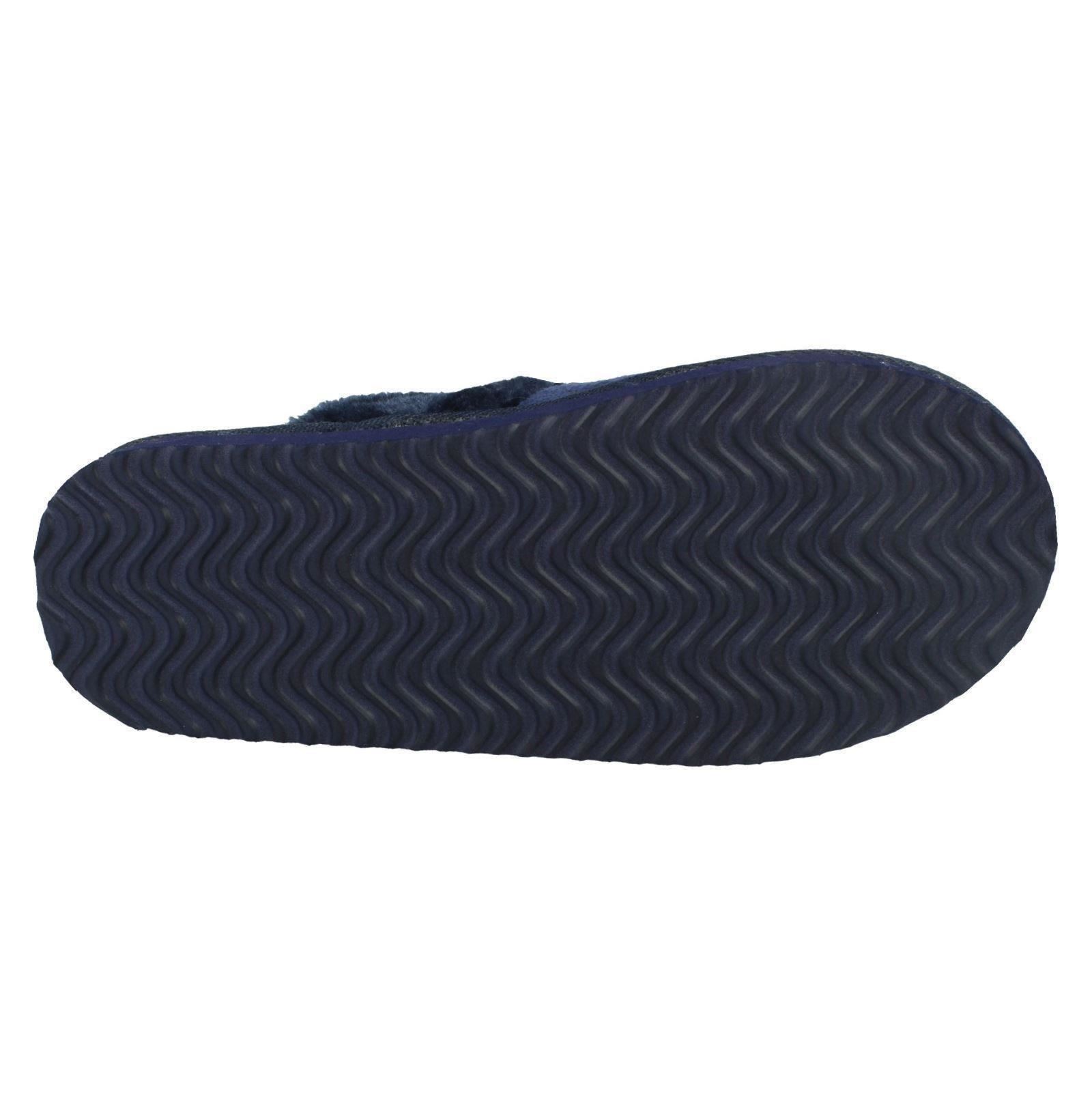 Ladies Spot On Mule Slippers - Picture 12 of 19