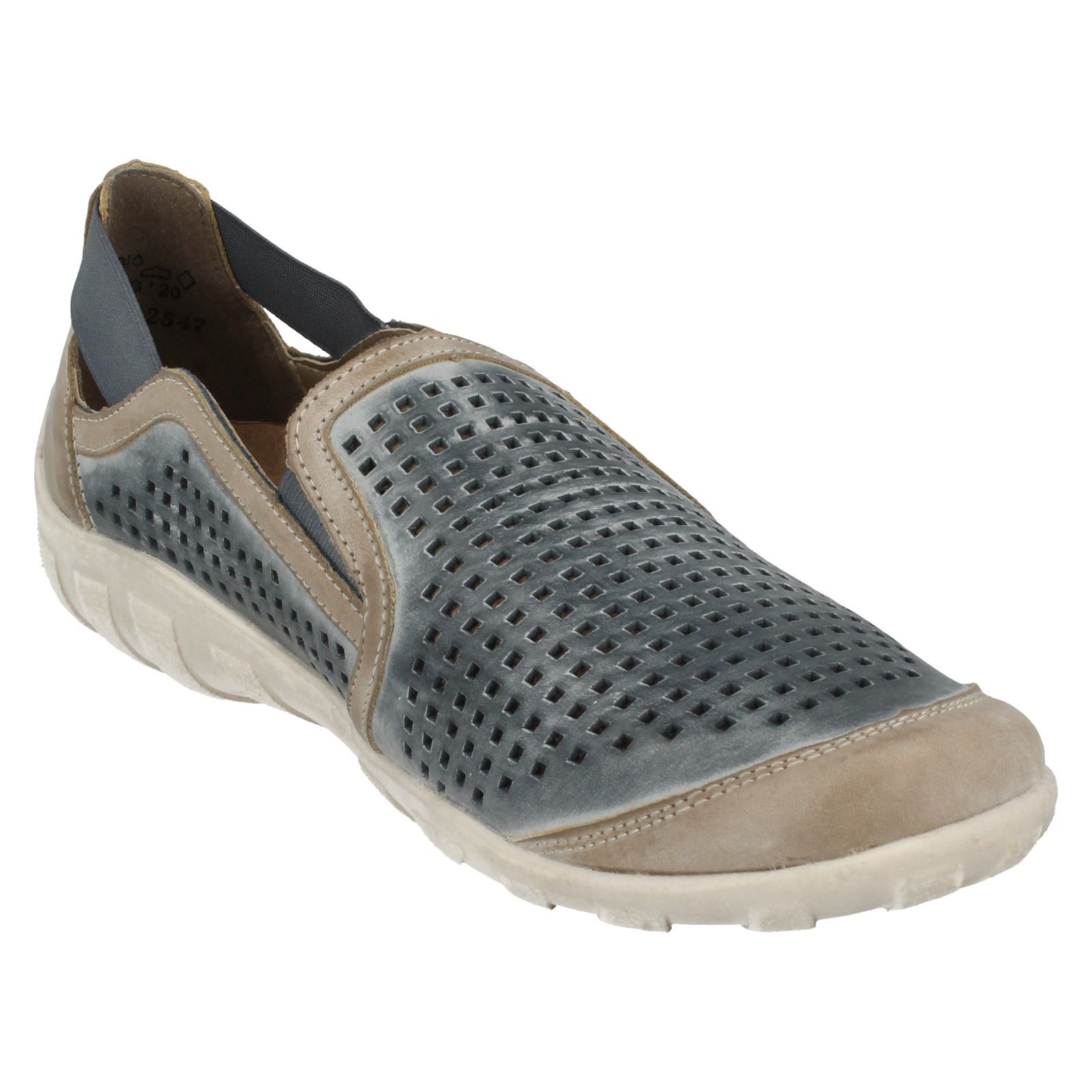 On R3425 Schuhe Damen Remonte Blau Slip pf8q00xwH