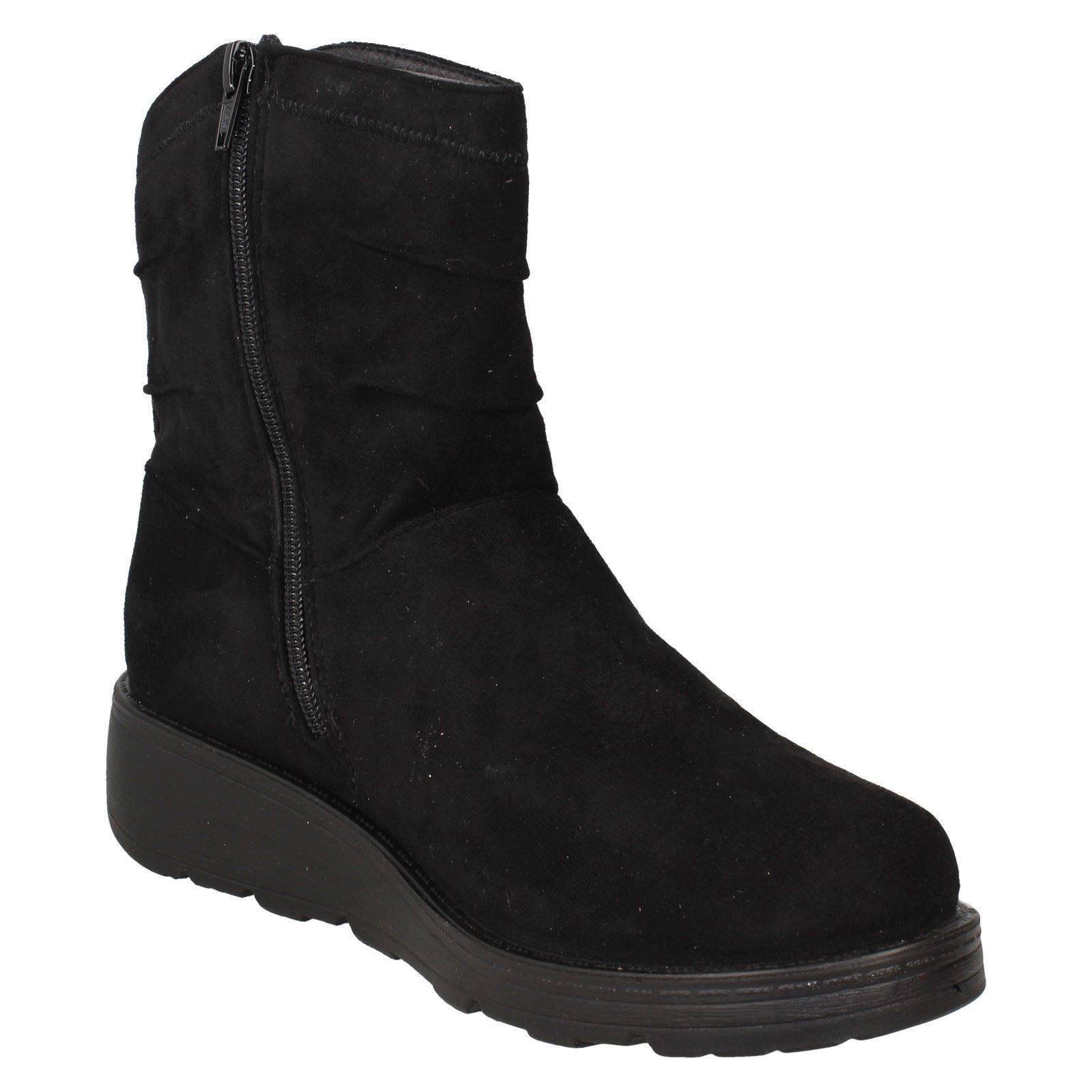 Botines informales con cremallera para dama *F5R1201* - Imagen 6 de 10