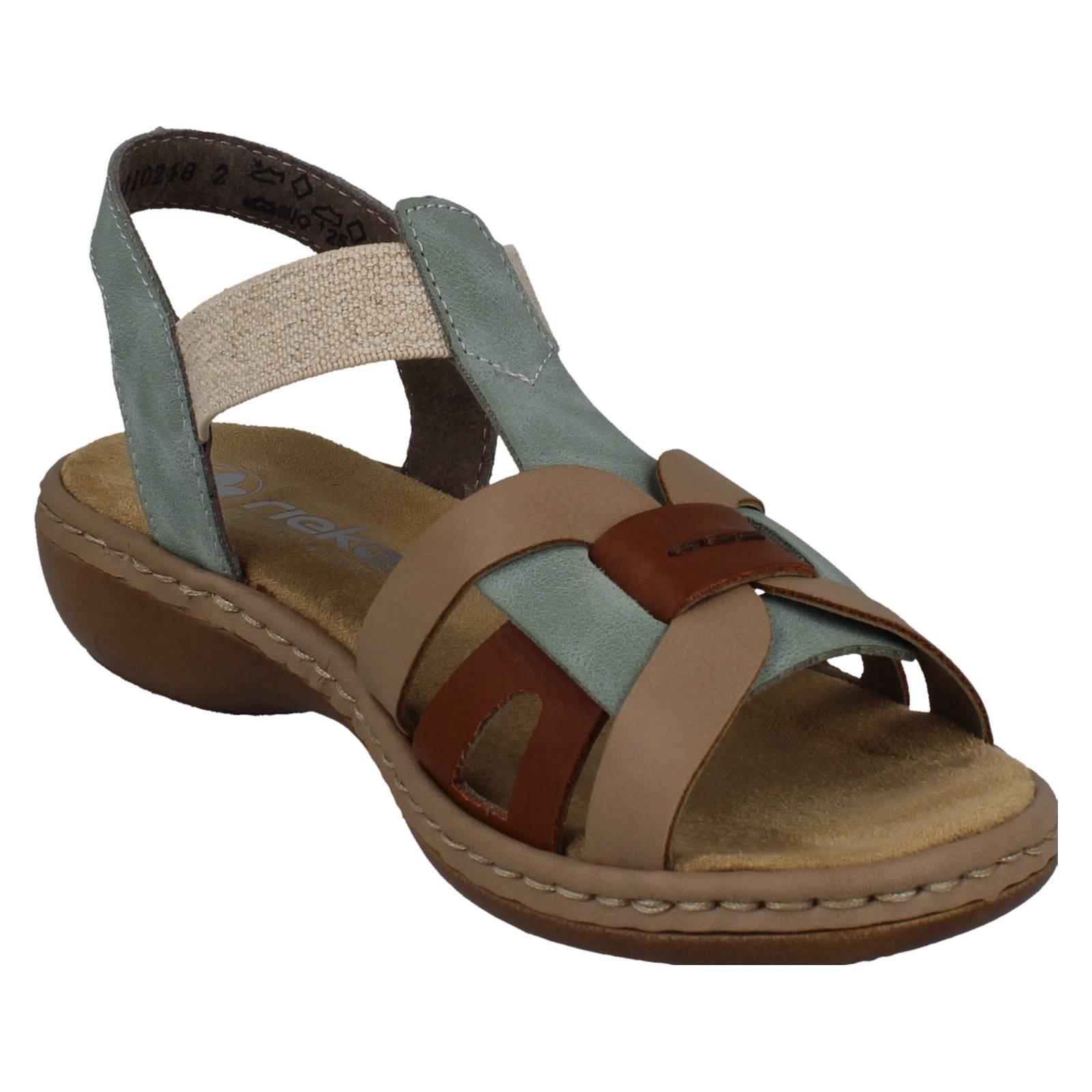 Damen Rieker Freizeit Sandalen 65918 - Bild 17 von 28