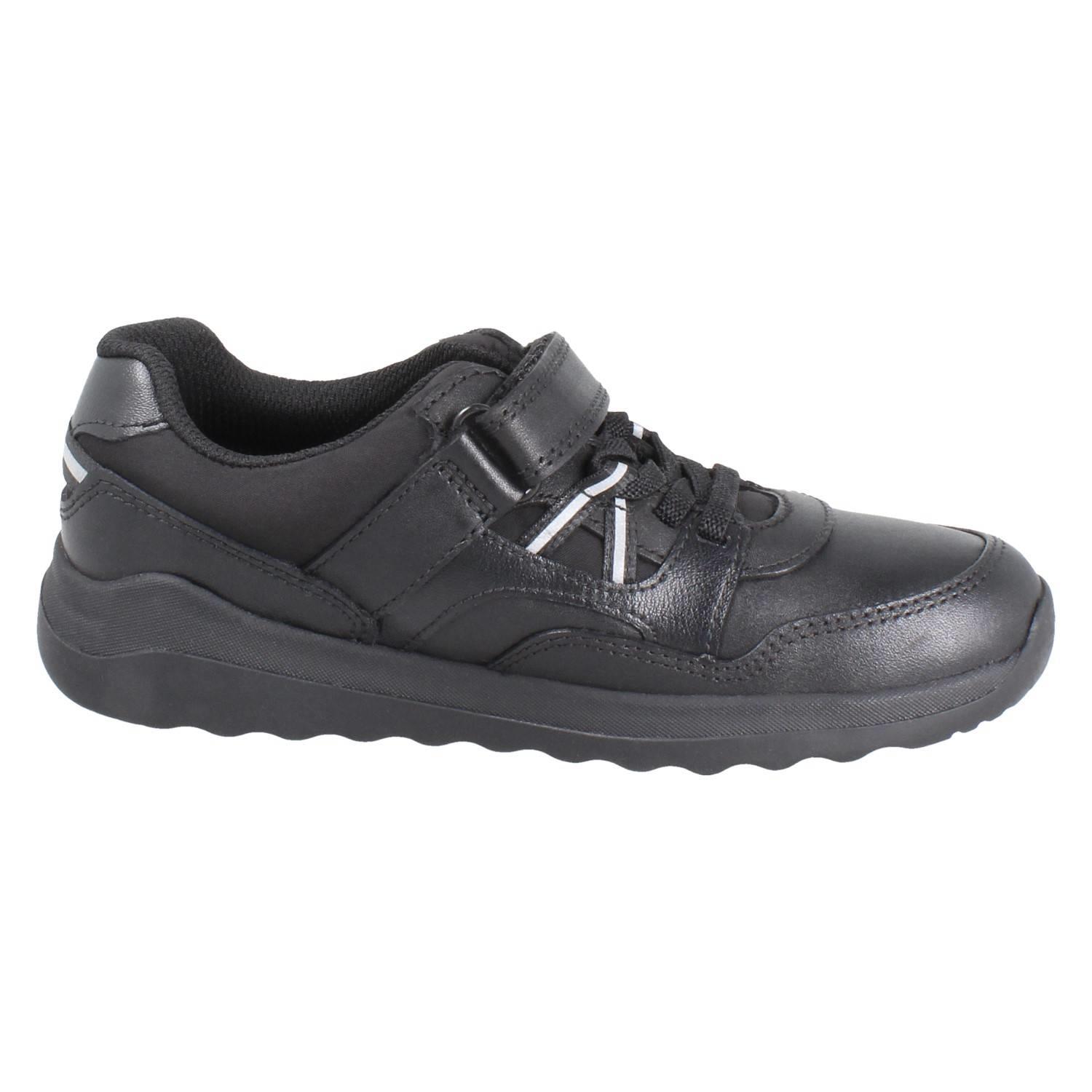 Jungen Clarks Leather Fußball Inspiriert Schulschuhe Mit Charm *DAZE KICK* - Bild 7 von 10