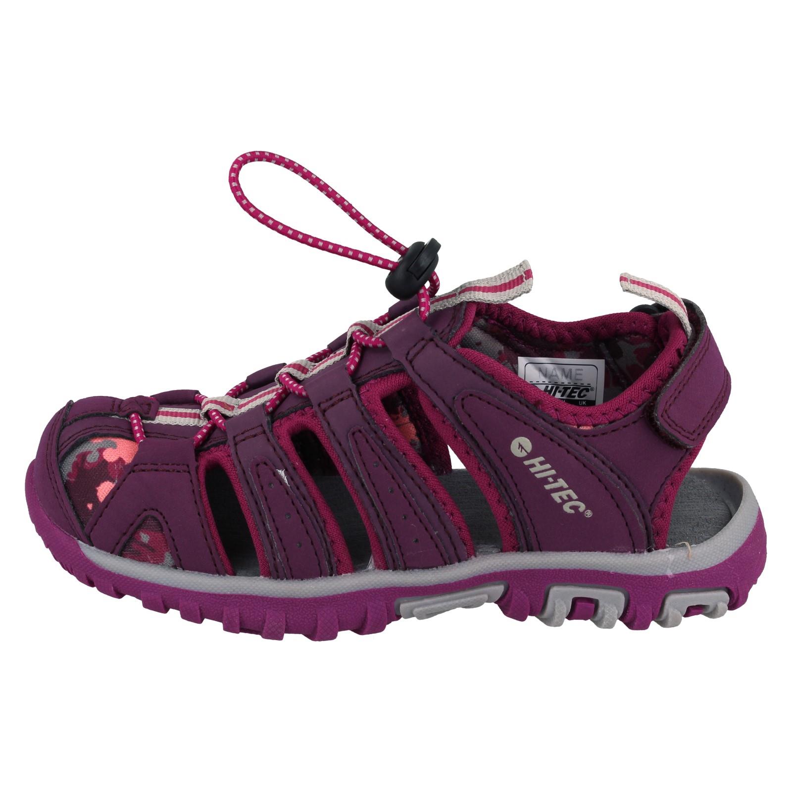 Kinder Hi-Tec Freizeit Geschlossene SPORTS Sandalen Mit Gummizug Spitze' Cove ' - Imagen 22 de 38