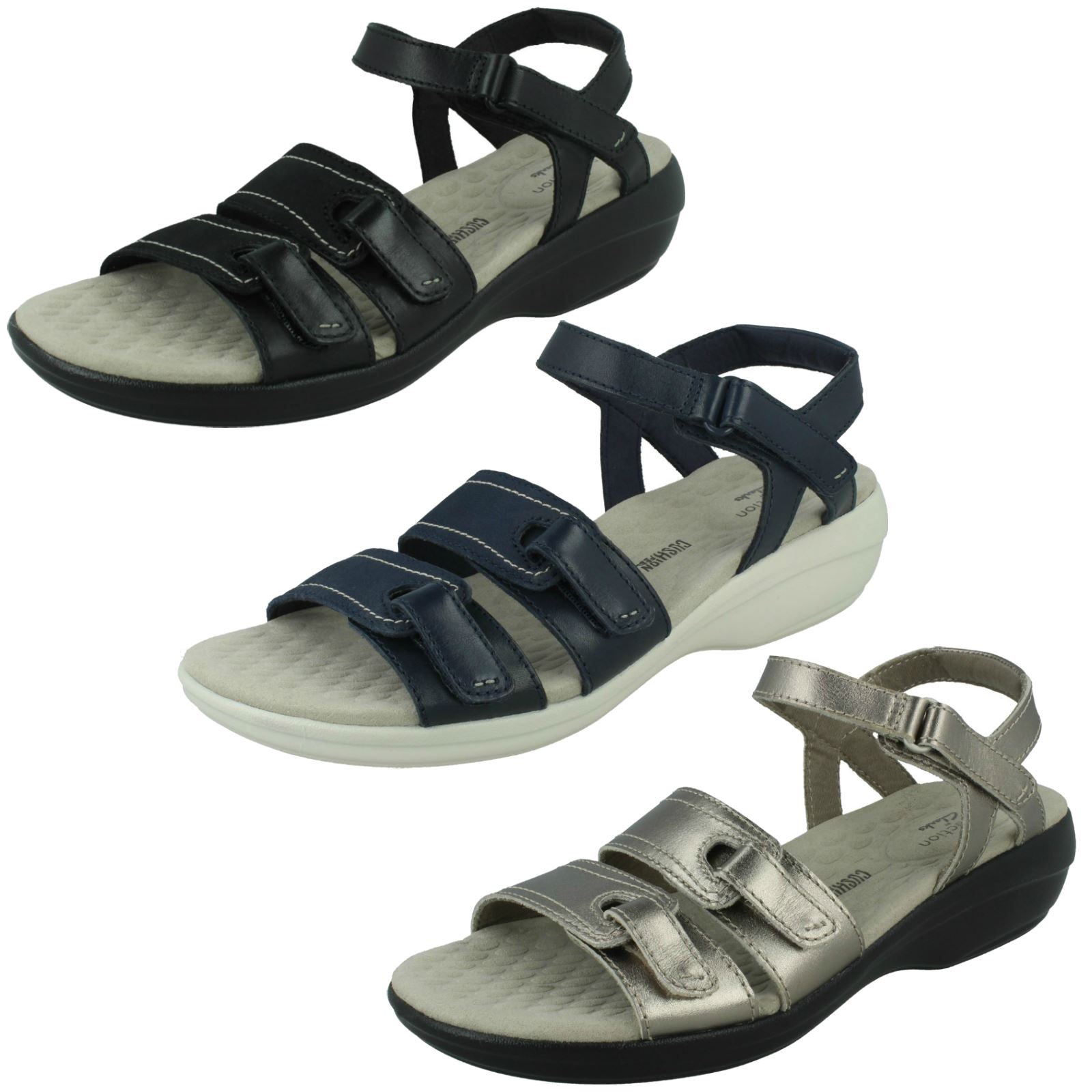 Clarks Womens Alexis Shine Sandal
