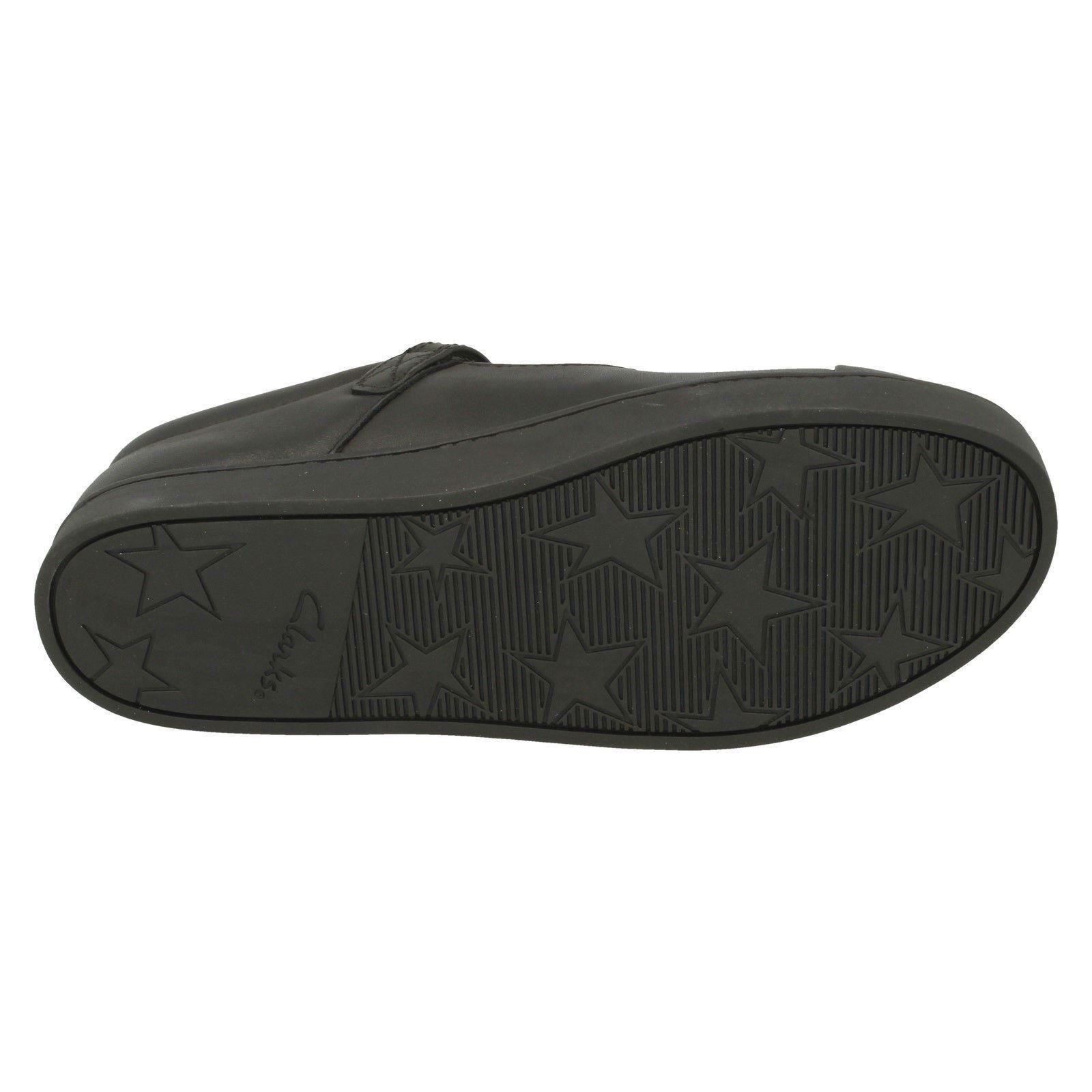 Tea School T Shoes bar Girls City Black Clarks fwBTgF8xq7