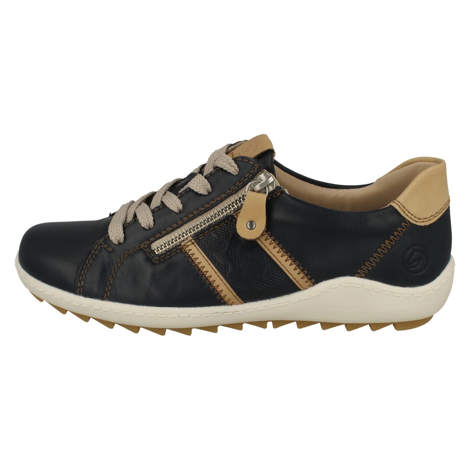 Zapatos informales para damas Remonte con cremallera detallados R1426 - Imagen 12 de 55