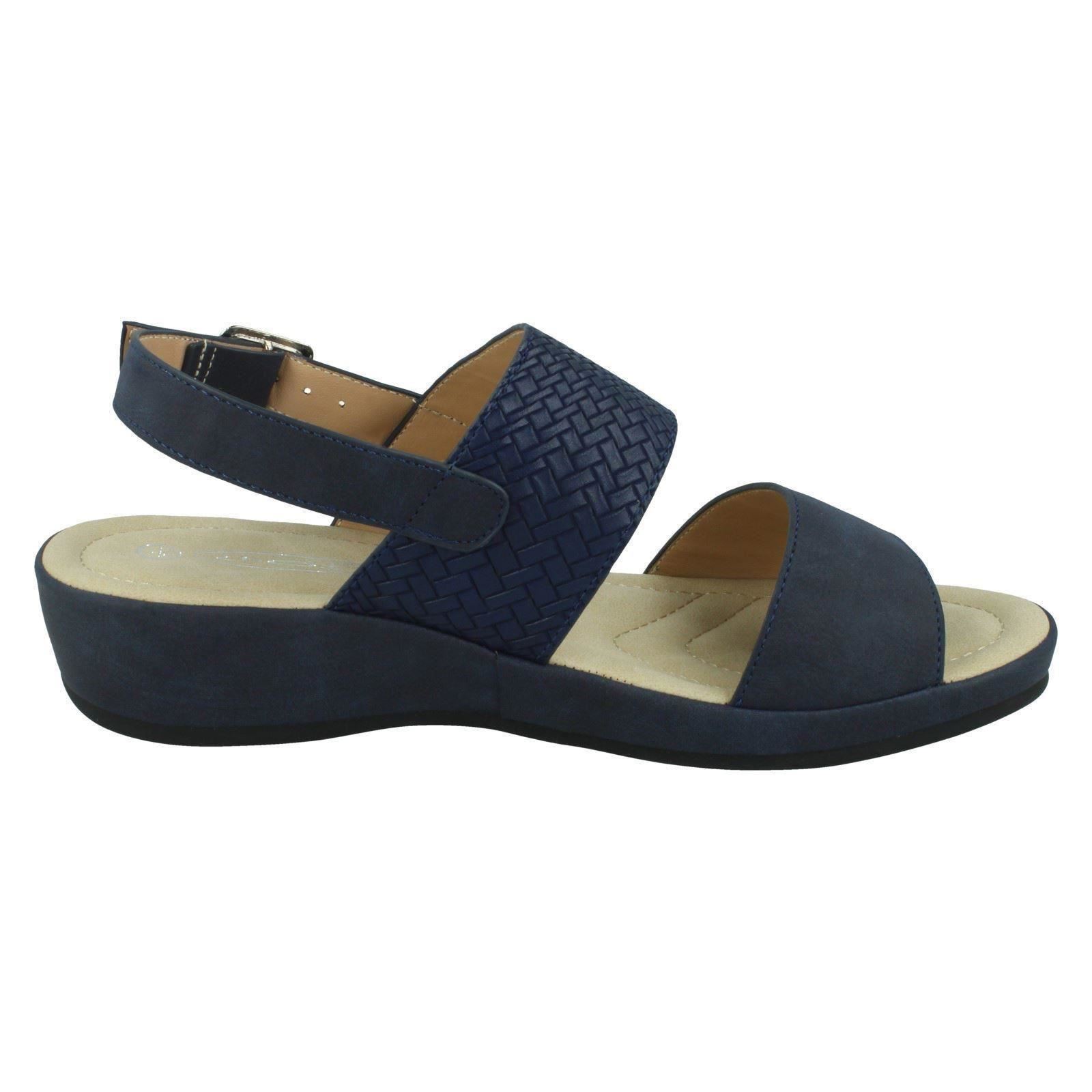 Ladies Spot On Sandals