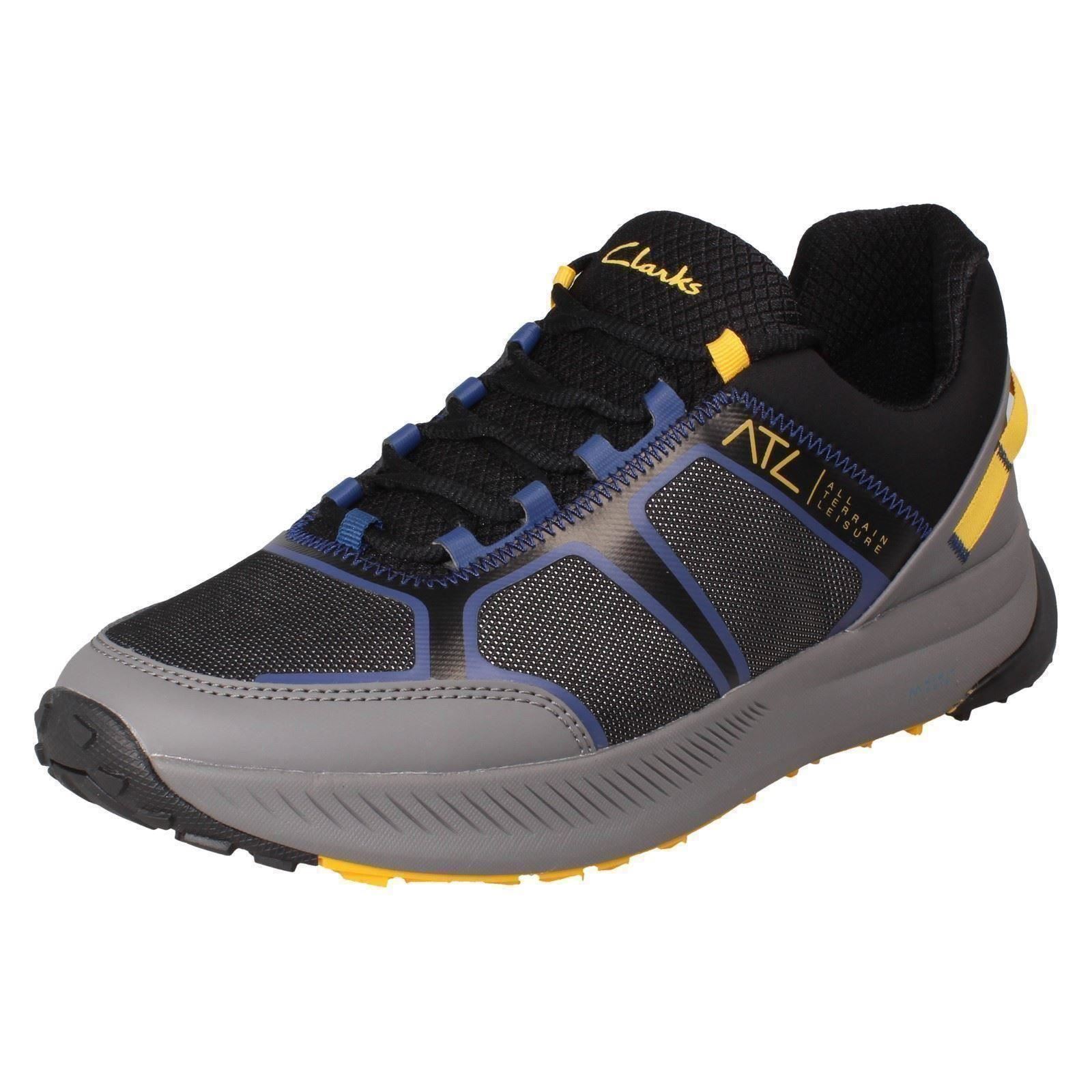 Scarpe da ginnastica per il tempo libero Clarks casual ad alta trazione da uomo ATL Trail Lo - Foto 2 di 10