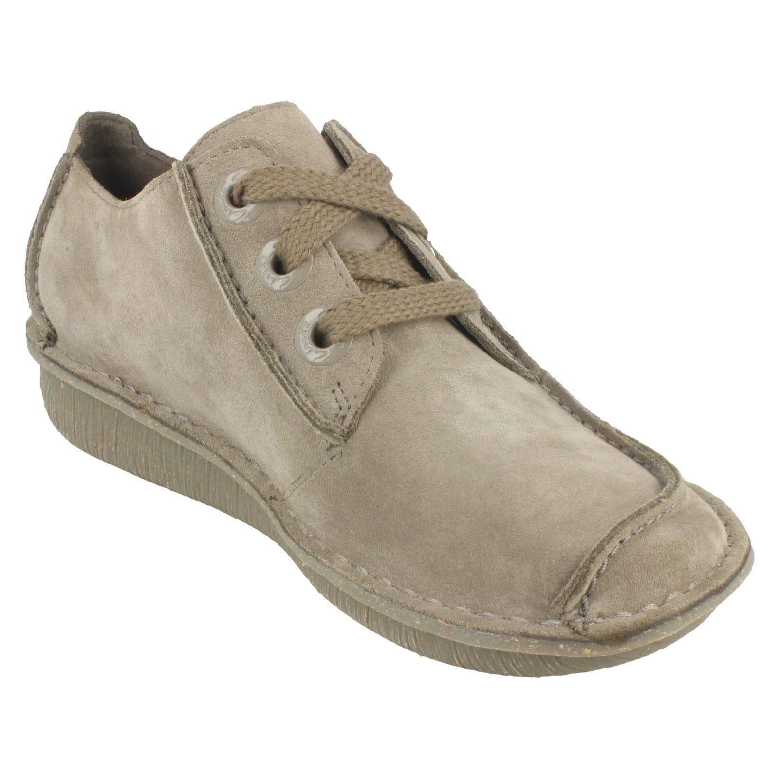 Scarpe Casual In Pelle Clarks Da Donna Lace Up Funny Dream - Picture 113 of 145