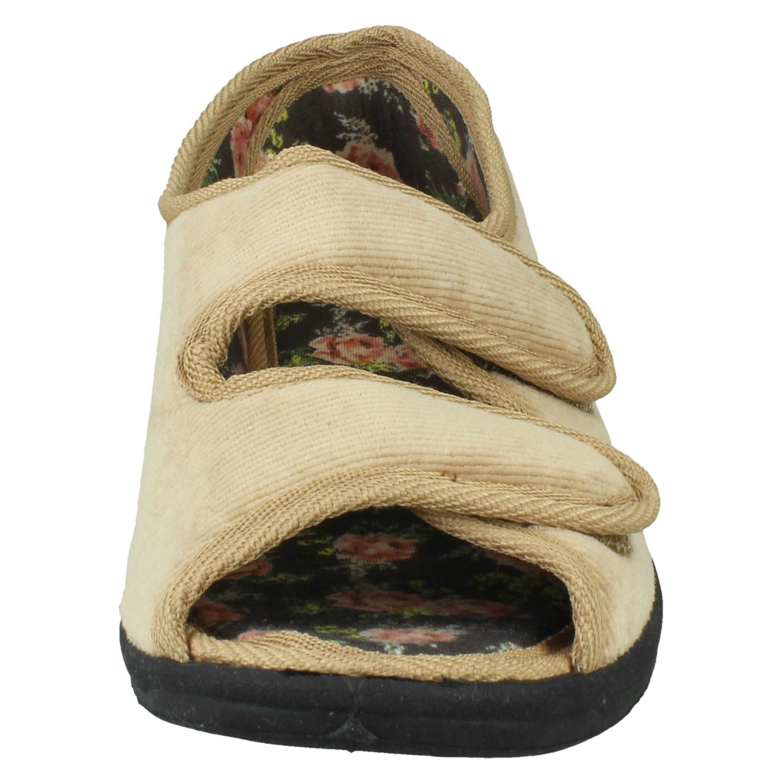"Pantuflas forradas florales ""Mary"" para damas Four Seasons" - Imagen 8 de 28