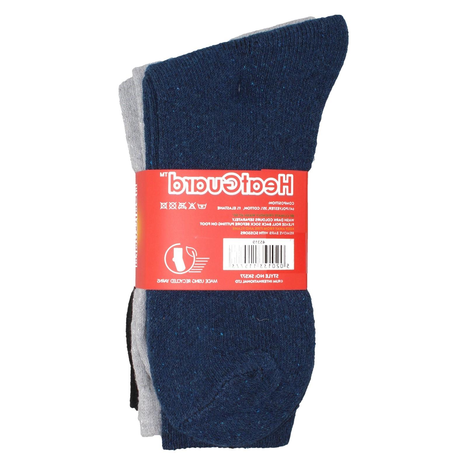 Ladies Heatguard Thermal Socks Pack of 3 'SK577' - Picture 6 of 7