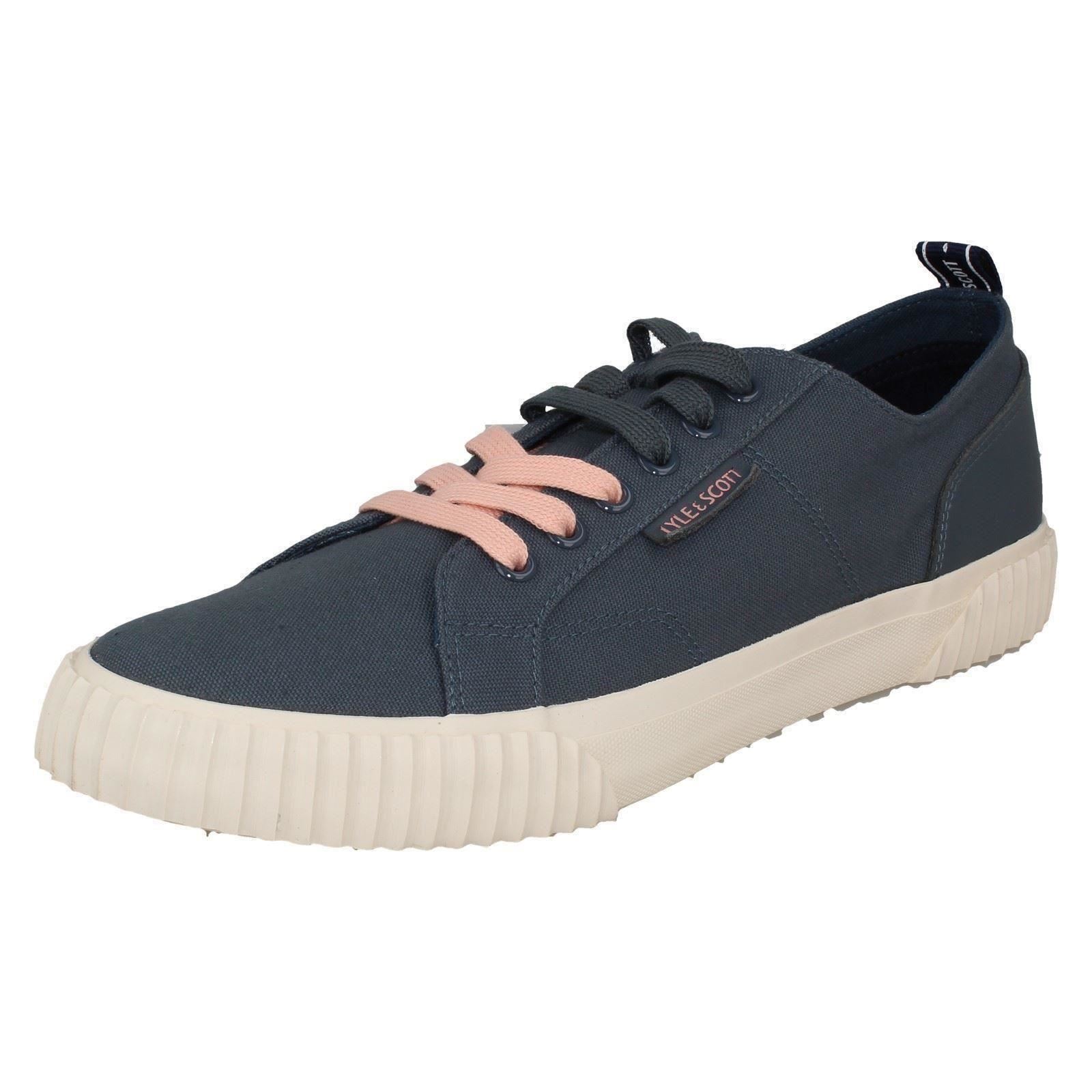 Mens Lyle & Scott Lace Up Casual Canvas Mitchell 'FW1008' - Picture 11 of 28