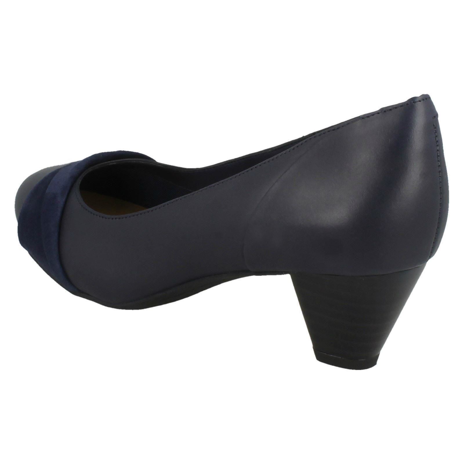 Ladies Ladies Ladies Clarks Formal Heeled Court shoes Denny Louise 26aa03 Ladies Ladies Ladies Clarks Formal Heeled Court shoes Denny Louise 26aa03
