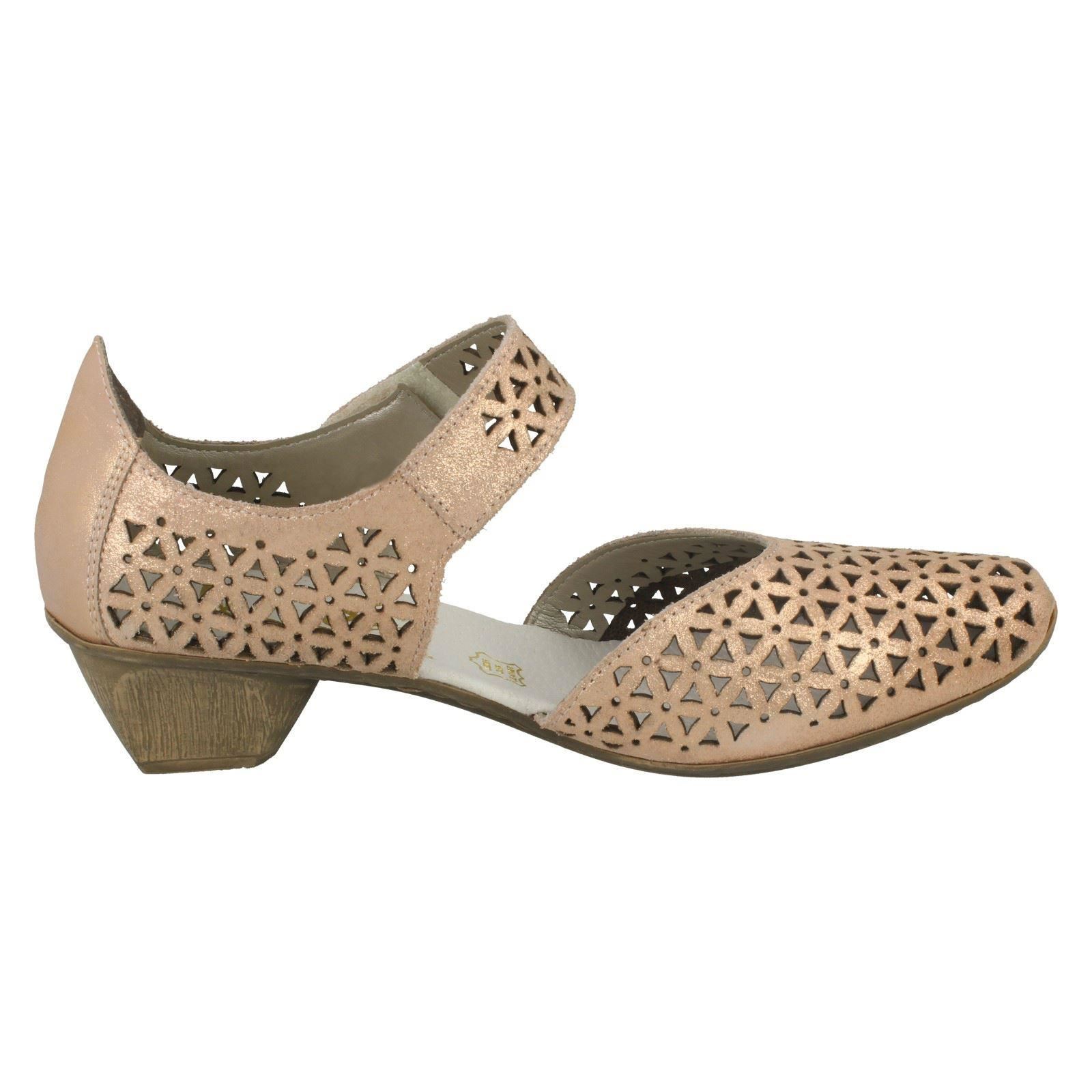 Damas Rieker Bajo Alto Tacón Alto Bajo Court zapatos 49766 a21370 Damas Rieker Bajo Alto Tacón Alto Bajo Court zapatos 49766 a21370