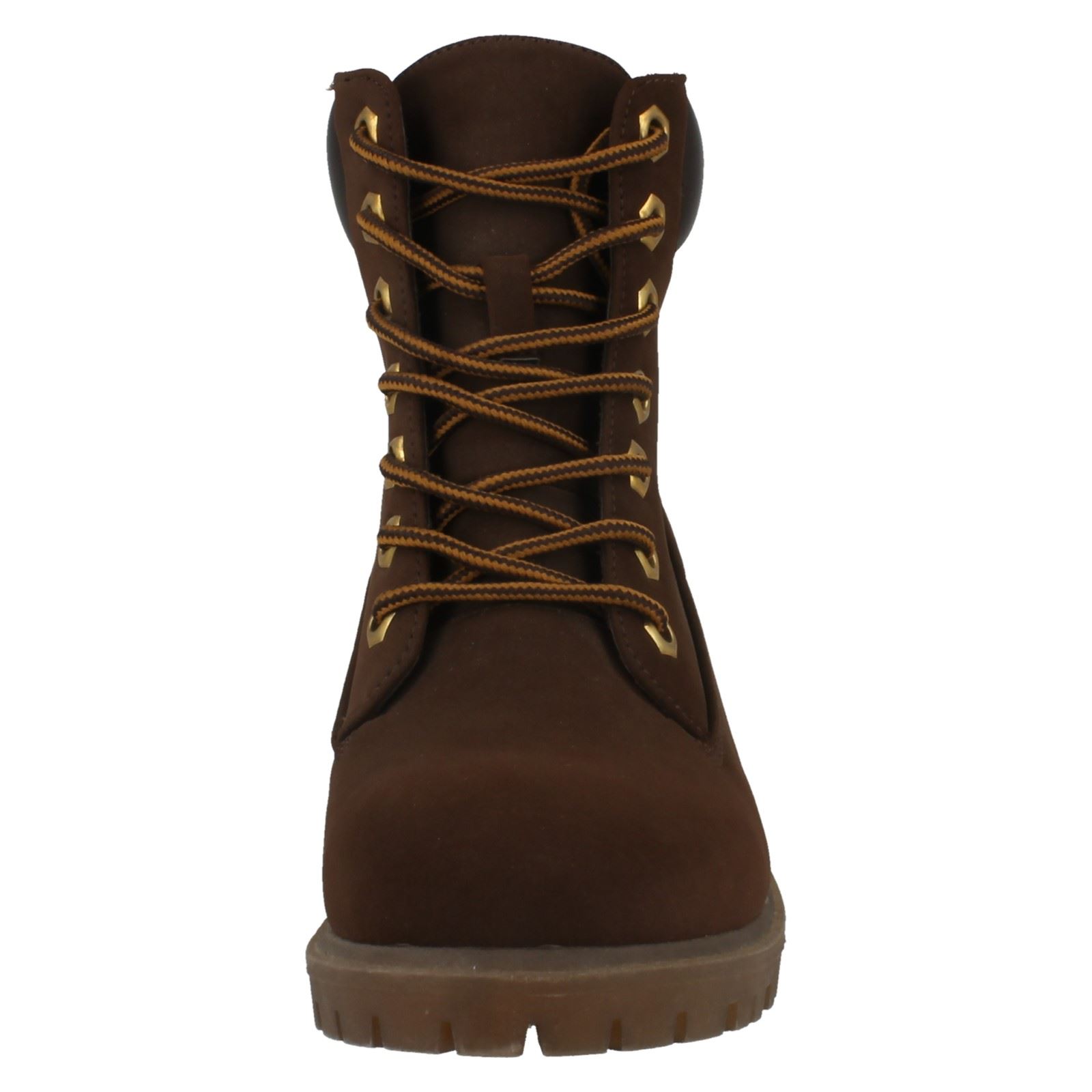 Botas sintéticas informales con cordones para dama F5R0315 - Imagen 9 de 10