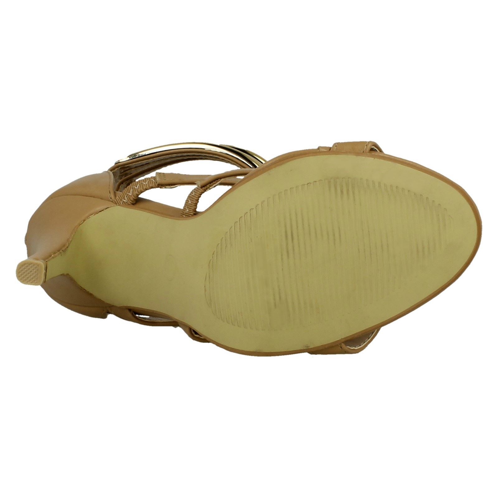 Ladies Anne Michelle Open Toe Heeled Sandals - Picture 12 of 28